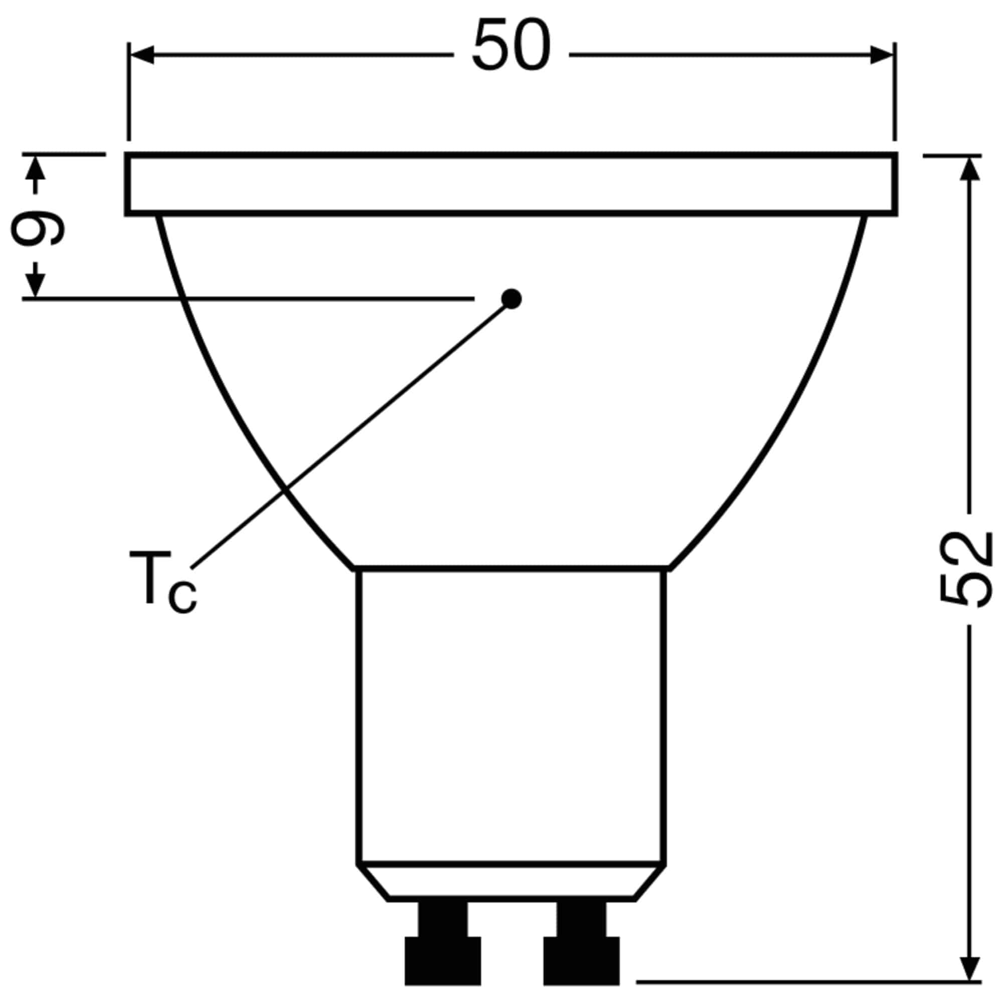 OSRAM LED-Lampe SUPERSTAR, dimmbar, GU10, 6,1 W, 4000 K, EEK: E, 575 lm, neutralweiß OSRAM LED-Lampe SUPERSTAR, dimmbar, GU10, 6,1 W, 4000 K, EEK: E, 575 lm, neutralweiß