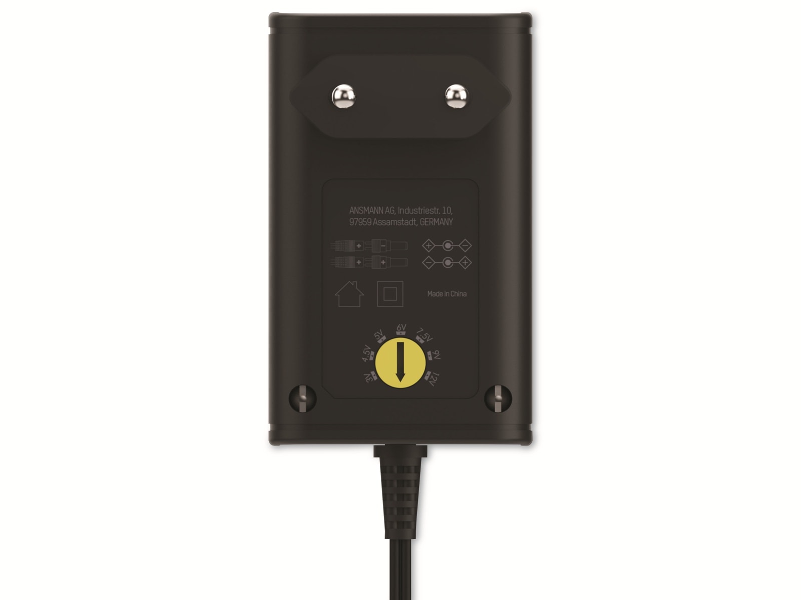 ANSMANN Universal-Netzteil APS 600, 7,2W, Ladestrom max. 0,6A, 3-12V- ANSMANN Universal-Netzteil APS 600, 7,2W, Ladestrom max. 0,6A, 3-12V-