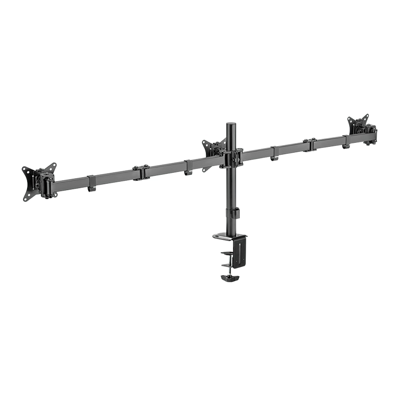 LOGILINK Monitorhalterung BP0173, 3-fach, 43,2 - 68,6 cm (17" - 27"), Aluminium