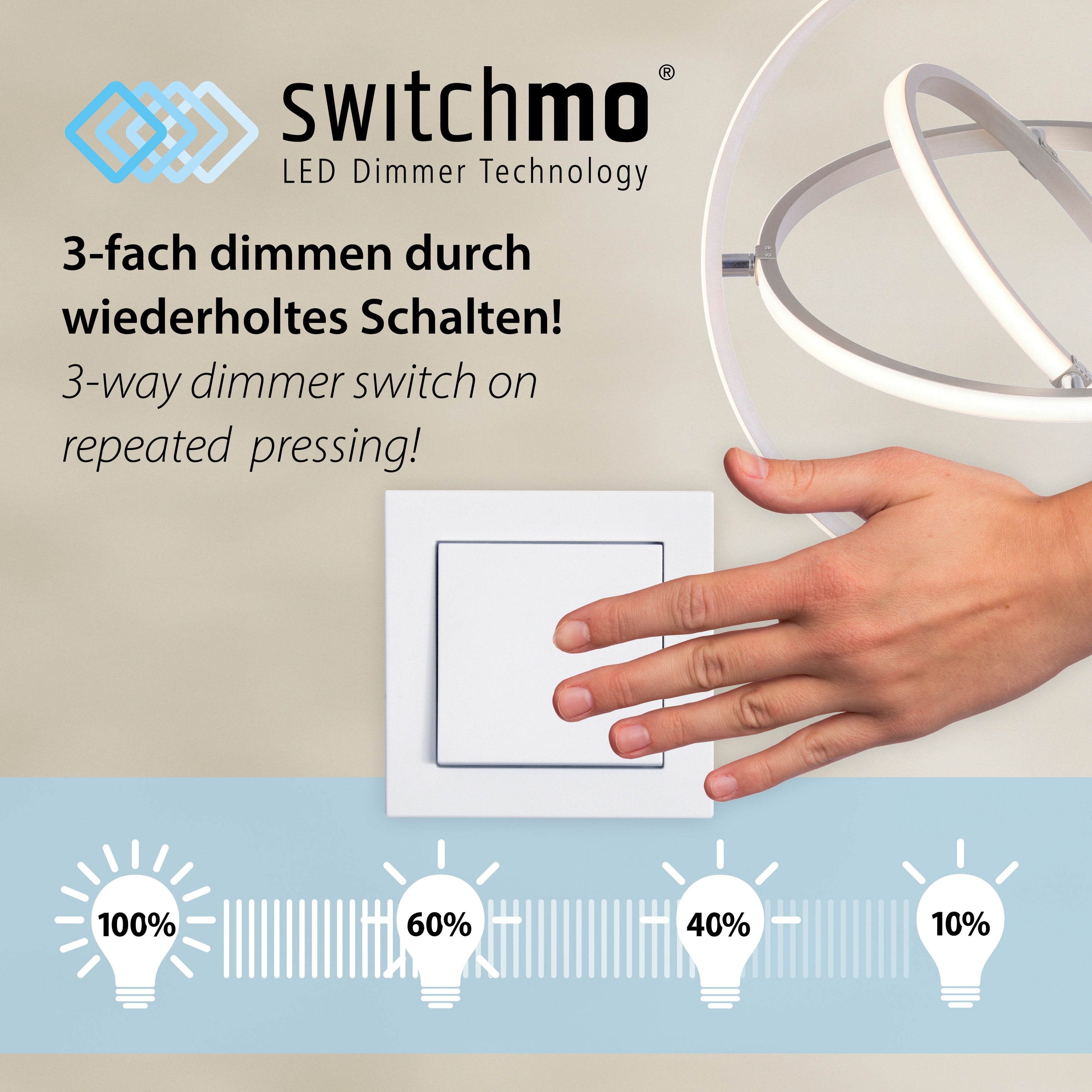 JUST LIGHT LED-Deckenleuchte 14023-55 stahl, 30,2 W, 4500 lm, 3000 K JUST LIGHT LED-Deckenleuchte 14023-55 stahl, 30,2 W, 4500 lm, 3000 K