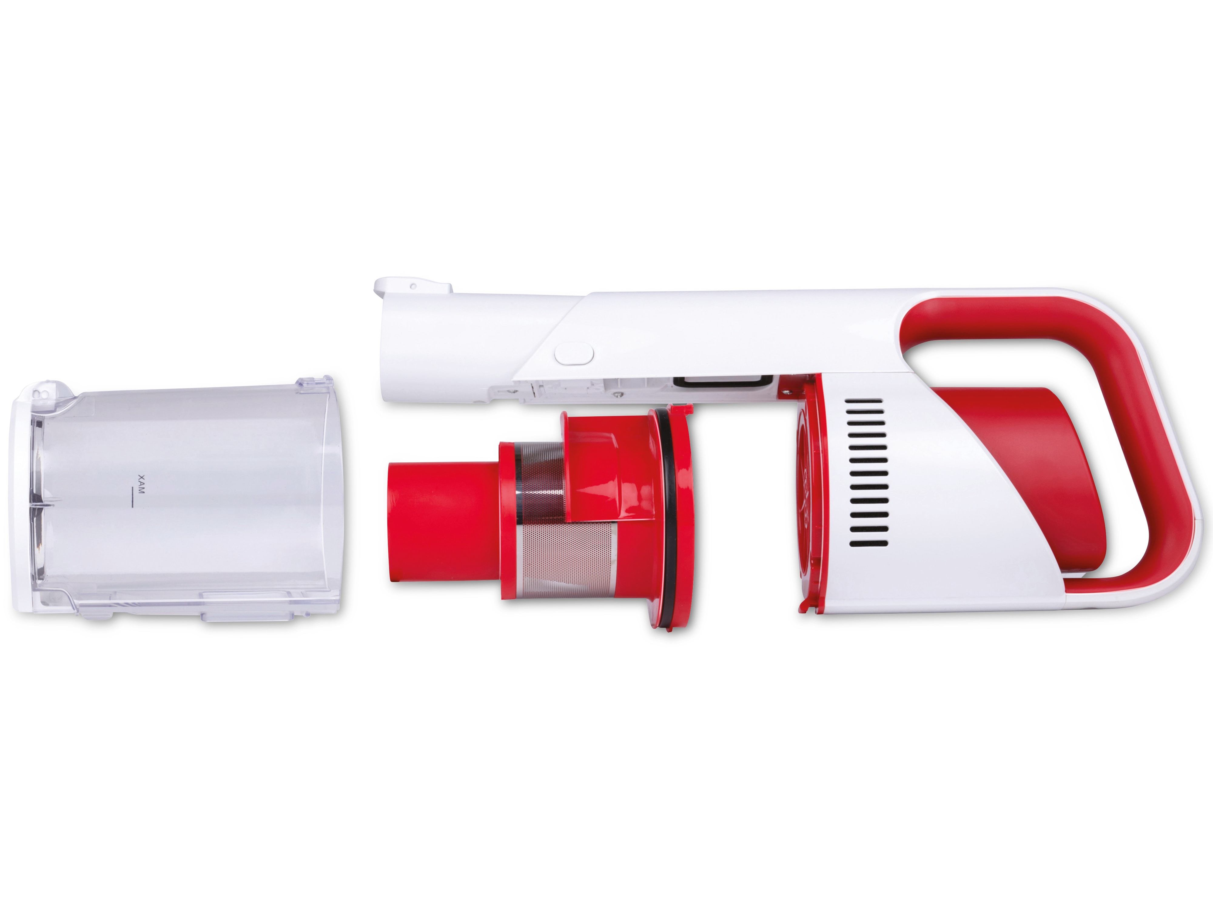 DIRT DEVIL Handstaubsauger DD9002, 2in1, 150 W, weiß-rot DIRT DEVIL Handstaubsauger DD9002, 2in1, 150 W, weiß-rot