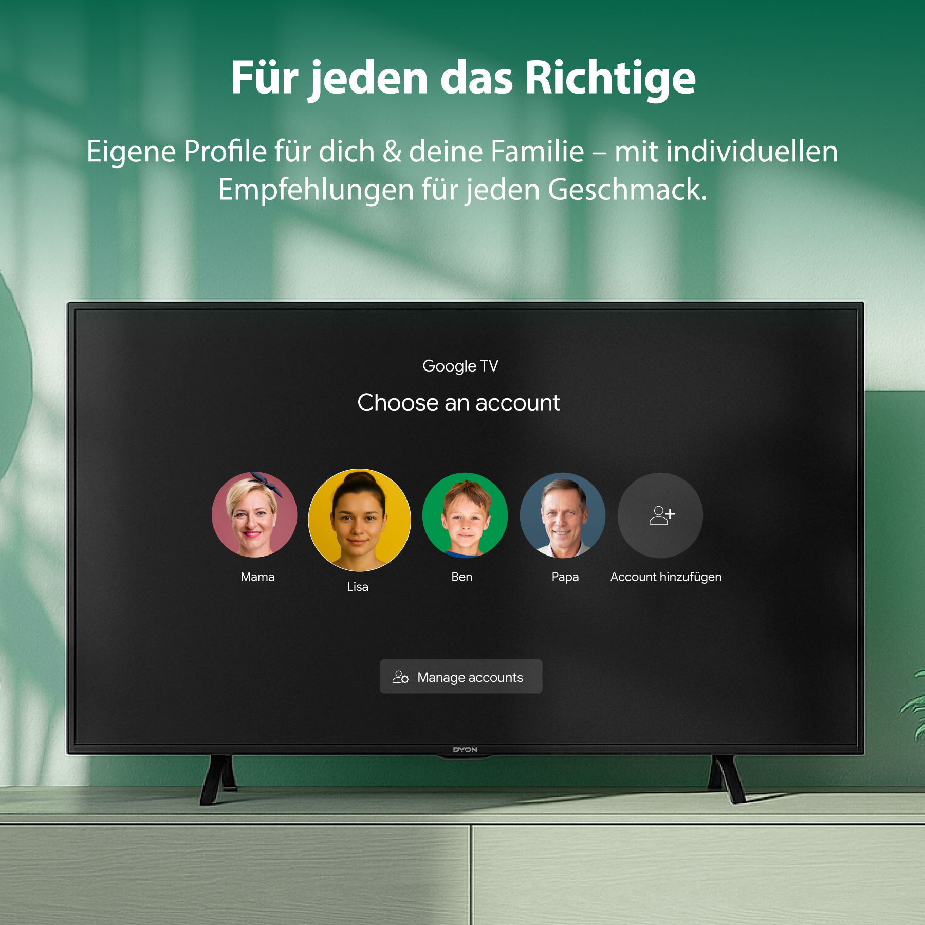 DYON LED Smart-TV nexGo 32H 80 cm (32"), EEK: E, HD DYON LED Smart-TV nexGo 32H 80 cm (32"), EEK: E, HD