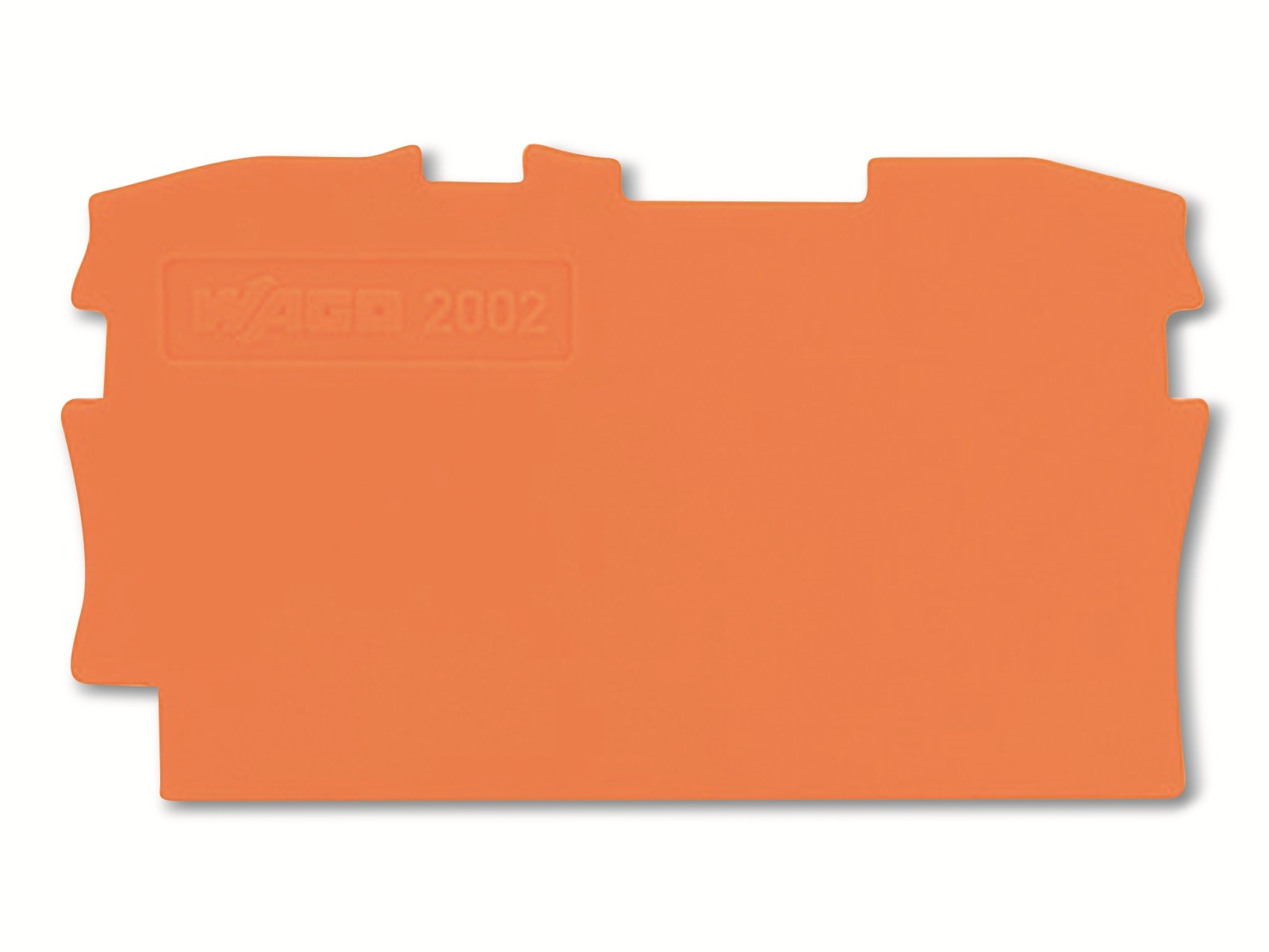 WAGO Abschluss- und Zwischenplatte, 2002-1292, orange WAGO Abschluss- und Zwischenplatte, 2002-1292, orange