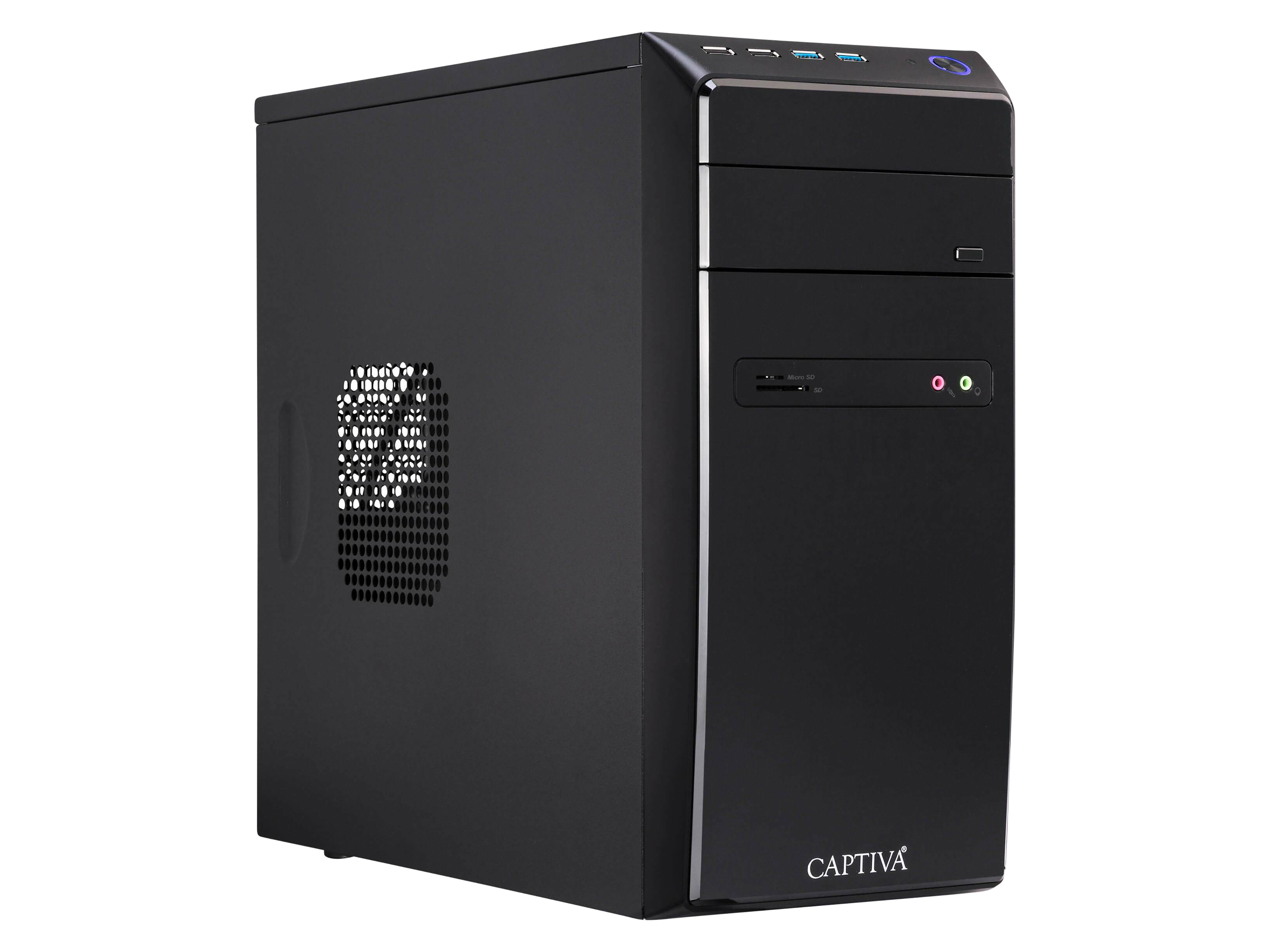 CAPTIVA Desktop-PC Power Starter I89-475 Intel® Core™ i5-14400, 16 GB DDR4, 500 GB M.2 SSD NVME CAPTIVA Desktop-PC Power Starter I89-475 Intel® Core™ i5-14400, 16 GB DDR4, 500 GB M.2 SSD NVME