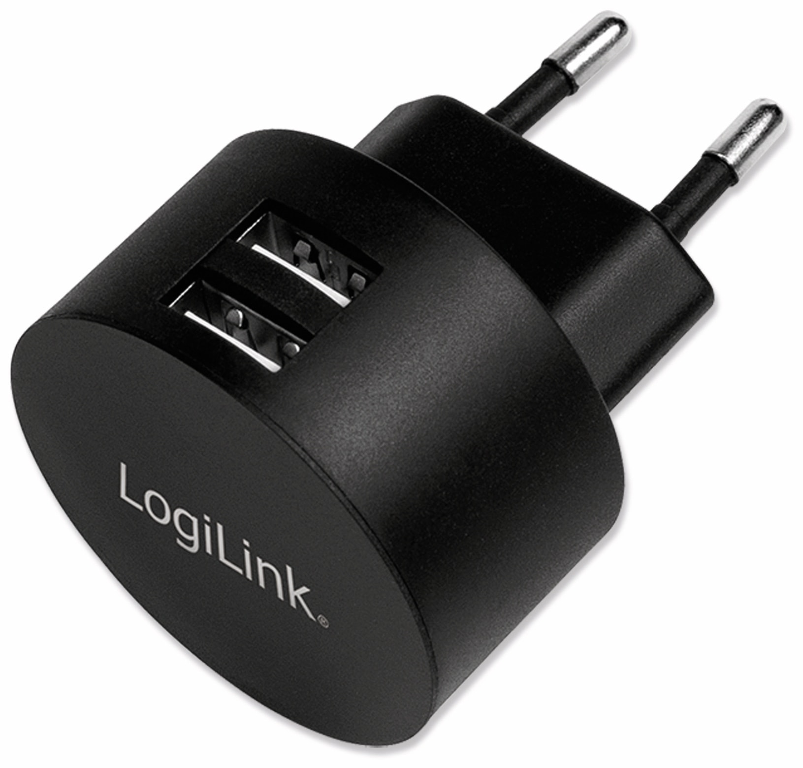 LOGILINK USB-Lader PA0218, 2-fach, 2,1 A, schwarz LOGILINK USB-Lader PA0218, 2-fach, 2,1 A, schwarz