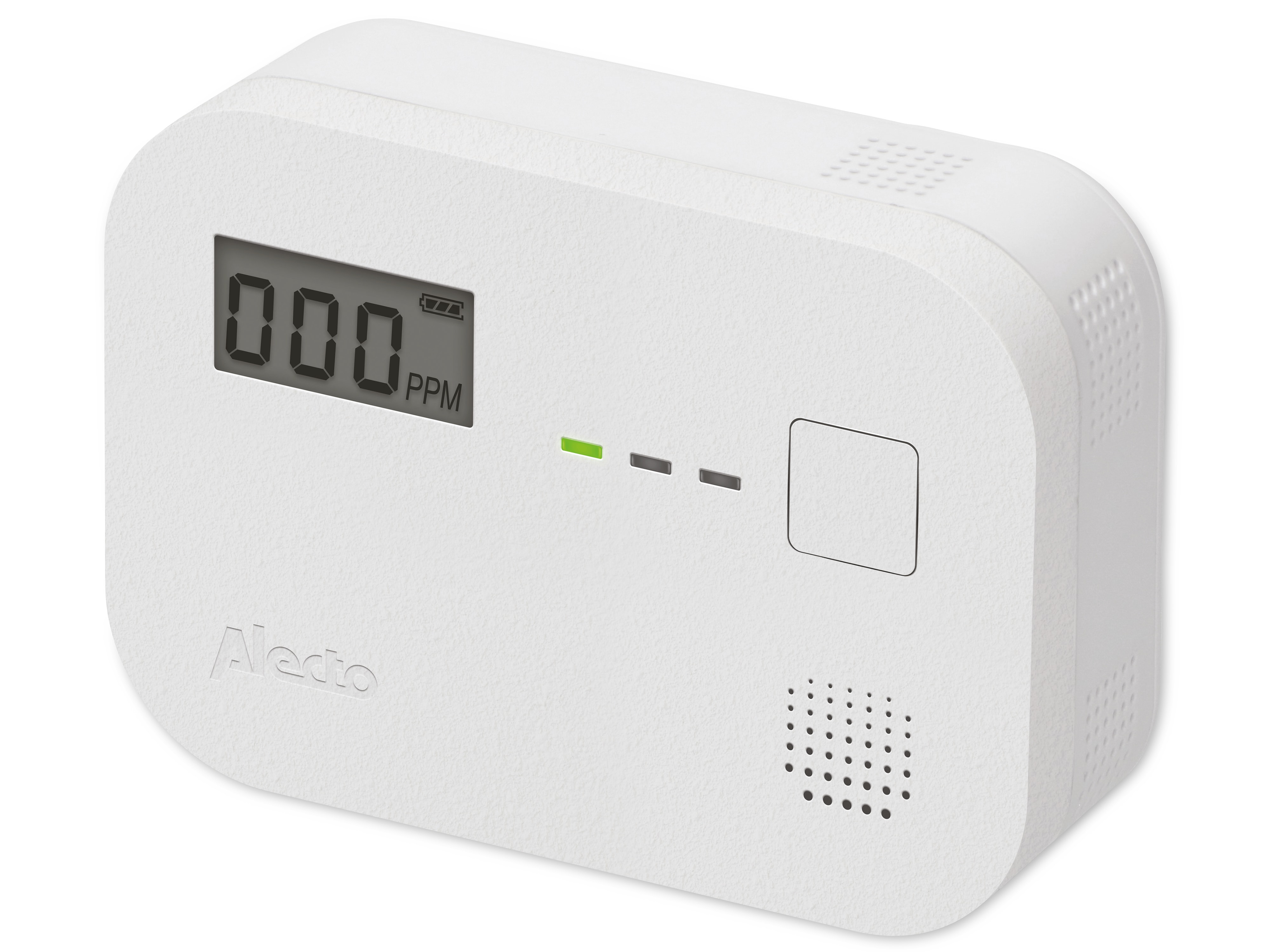 ALECTO Kohlenmonoxid-Melder COA3910, mit LED-Anzeige, weiß ALECTO Kohlenmonoxid-Melder COA3910, mit LED-Anzeige, weiß