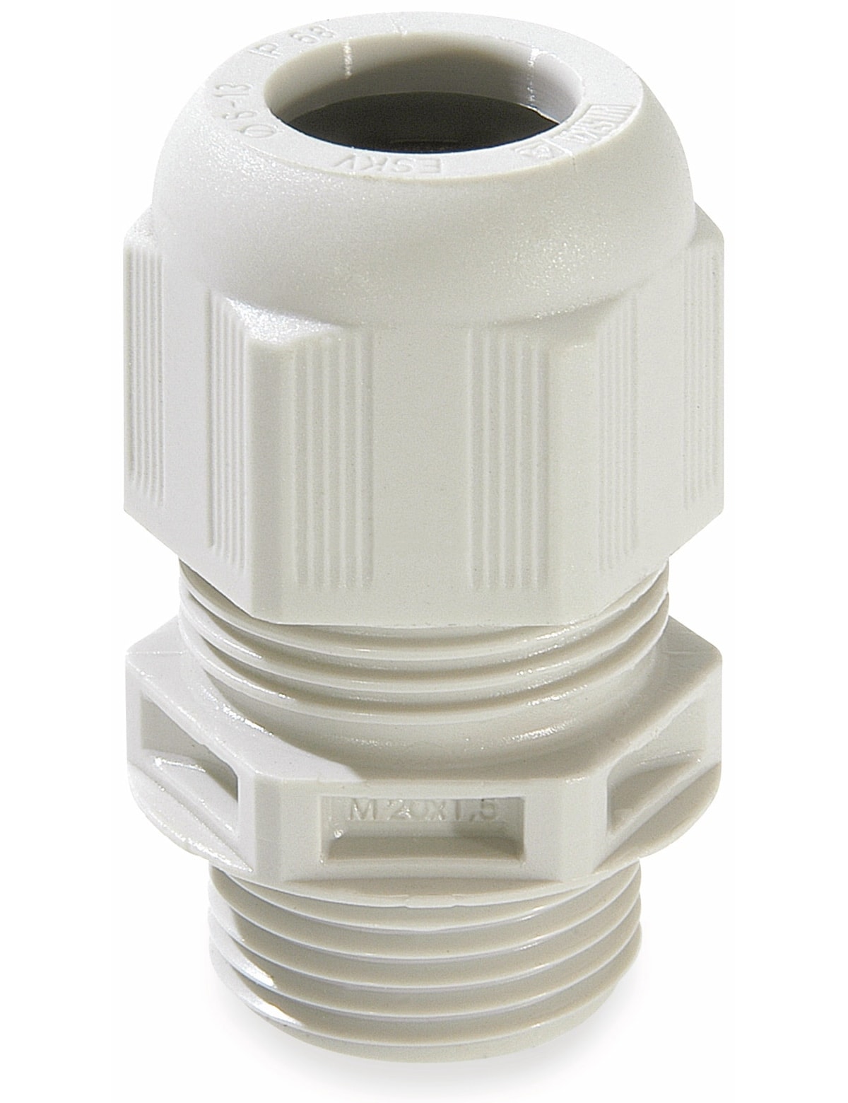 WISKA Kabelverschraubung, 10066412, ESKV 20, M 20x1,5, metrisch, Lichtgrau WISKA Kabelverschraubung, 10066412, ESKV 20, M 20x1,5, metrisch, Lichtgrau