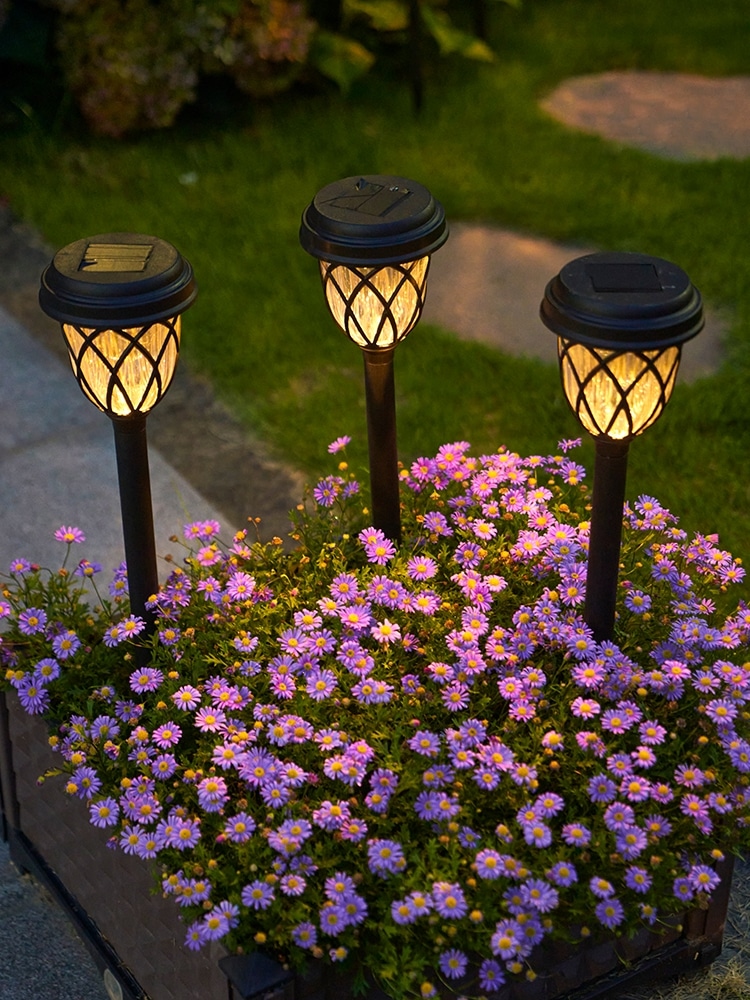 BLULAXA Solar LED-Gartenleuchte 51018, 3000K, IP44, schwarz BLULAXA Solar LED-Gartenleuchte 51018, 3000K, IP44, schwarz