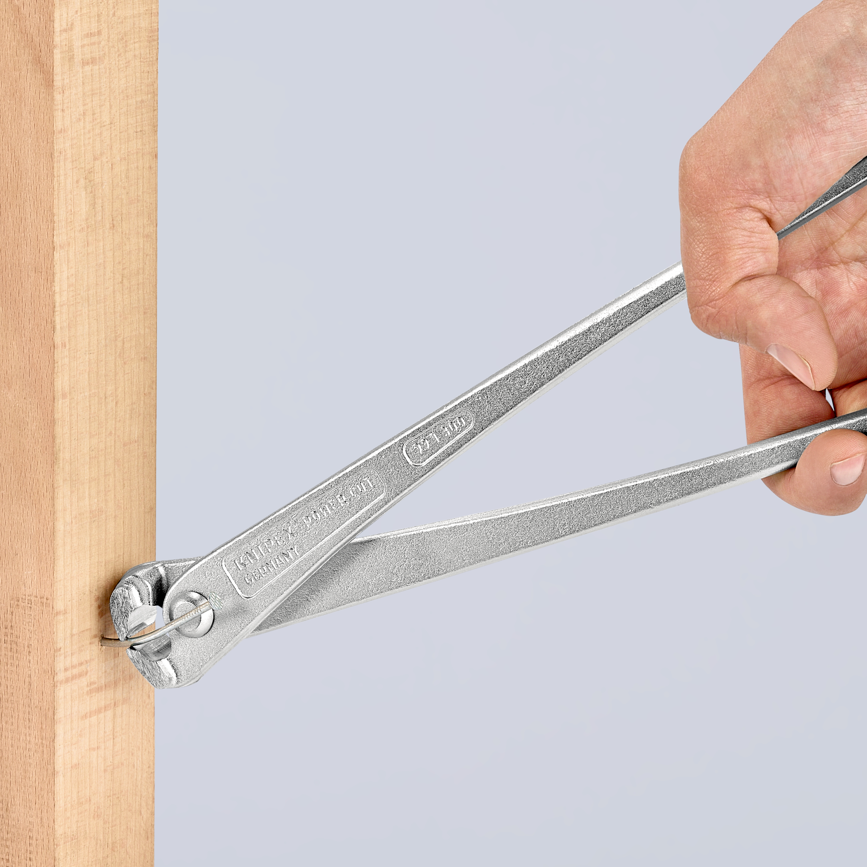 KNIPEX Kraft-Monierzange, 99 14 300, glanzverzinkt, 300 mm KNIPEX Kraft-Monierzange, 99 14 300, glanzverzinkt, 300 mm