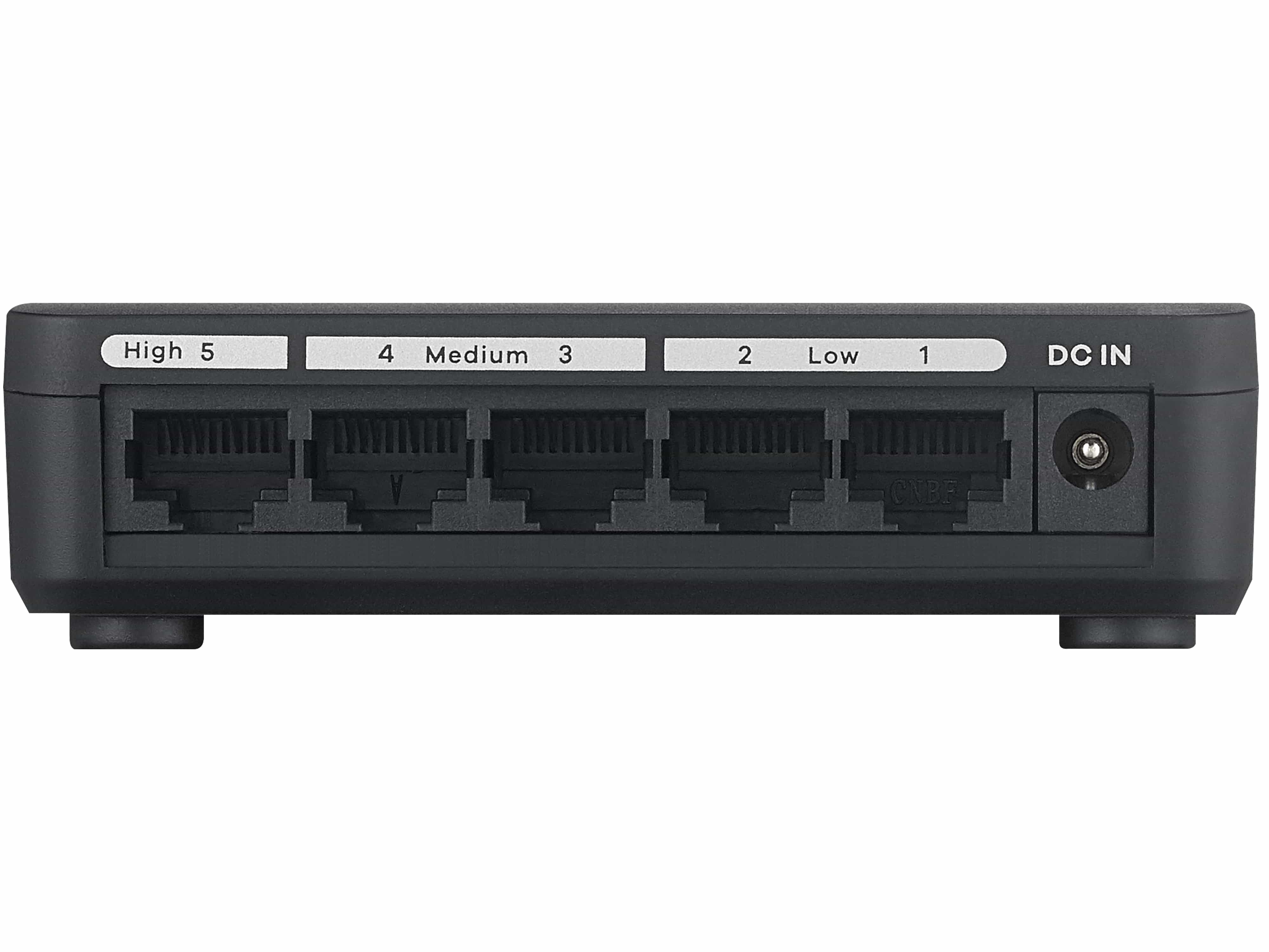 ZYXEL, Netzwerk-Switch, GS-105S v2, 10/100/1000 Mbit/s, 5Port, 3er Pack ZYXEL Desktop-Switch GS-105S v2 5Port 3er Pack