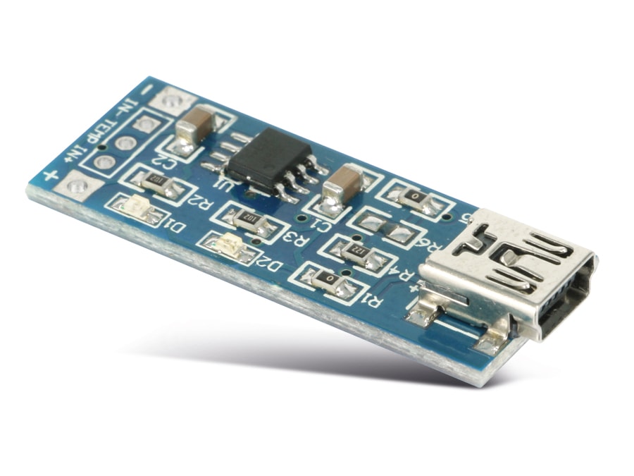 DAYPOWER Lademodul für Lithium-Akkus M-LL-TP4056 DAYPOWER Lademodul für Lithium-Akkus M-LL-TP4056