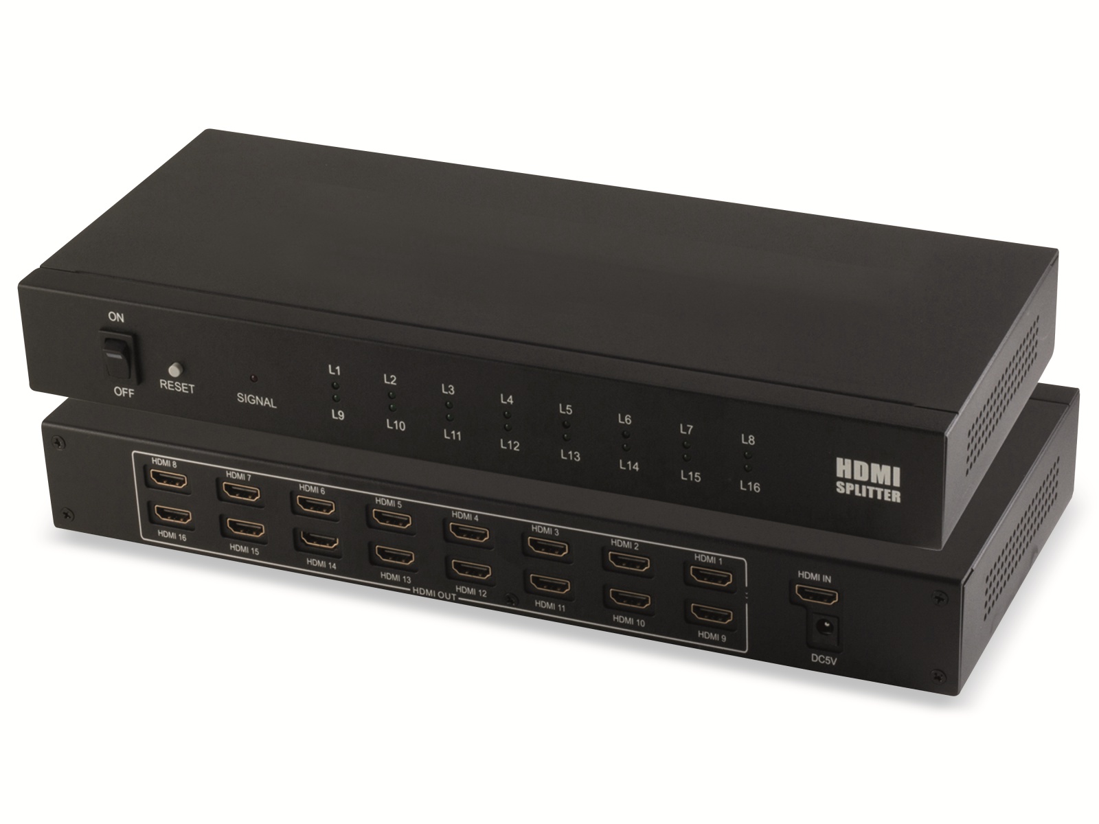 SMART-MULTIMEDIA HDMI-Verteiler 1x IN, 16x OUT, 4K2K