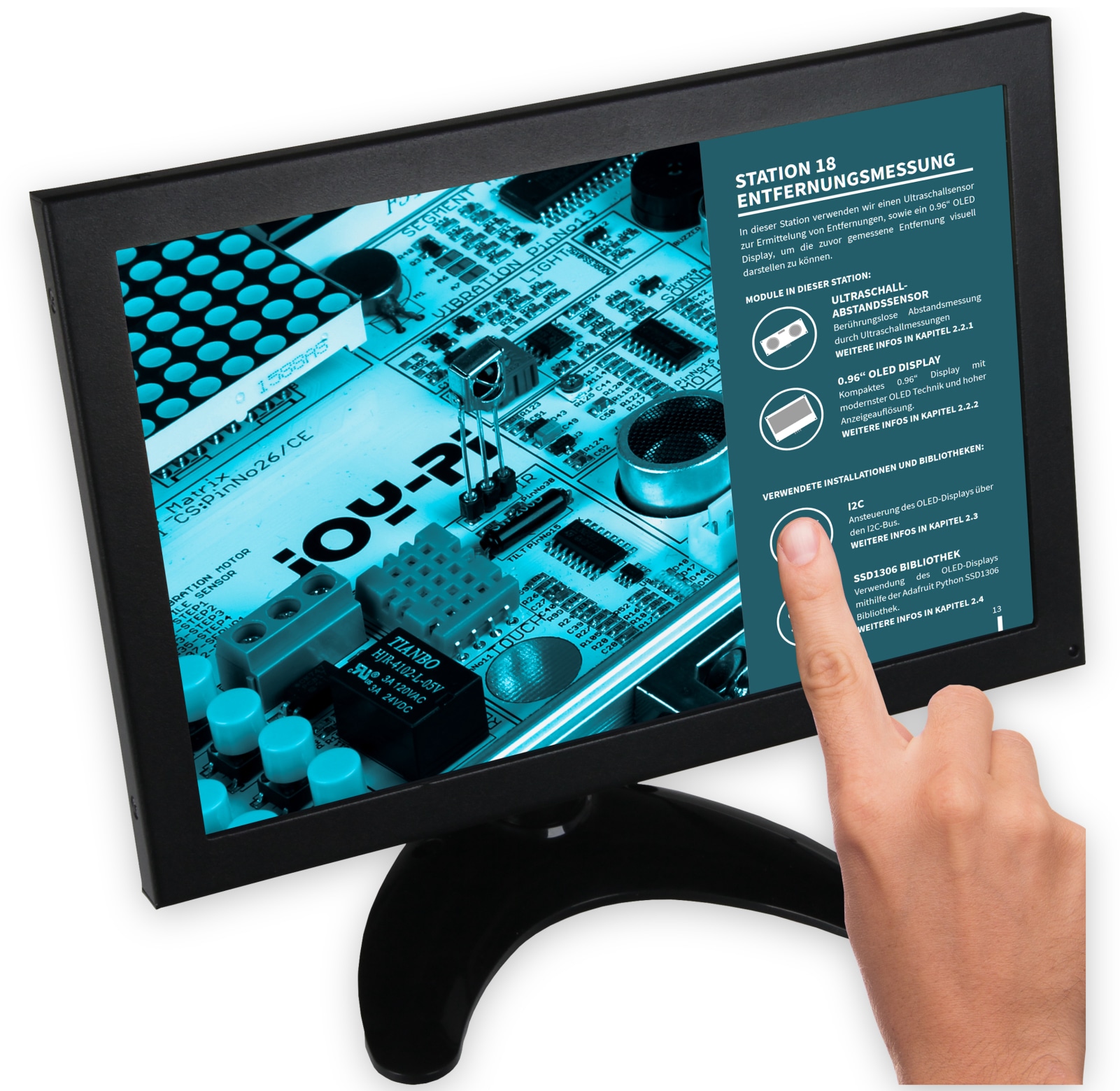 JOY-IT 25,4 cm (10") Touch Display im Metallgehäuse für Raspberry Pi JOY-IT 25,4 cm (10") Touch Display im Metallgehäuse für Raspberry Pi
