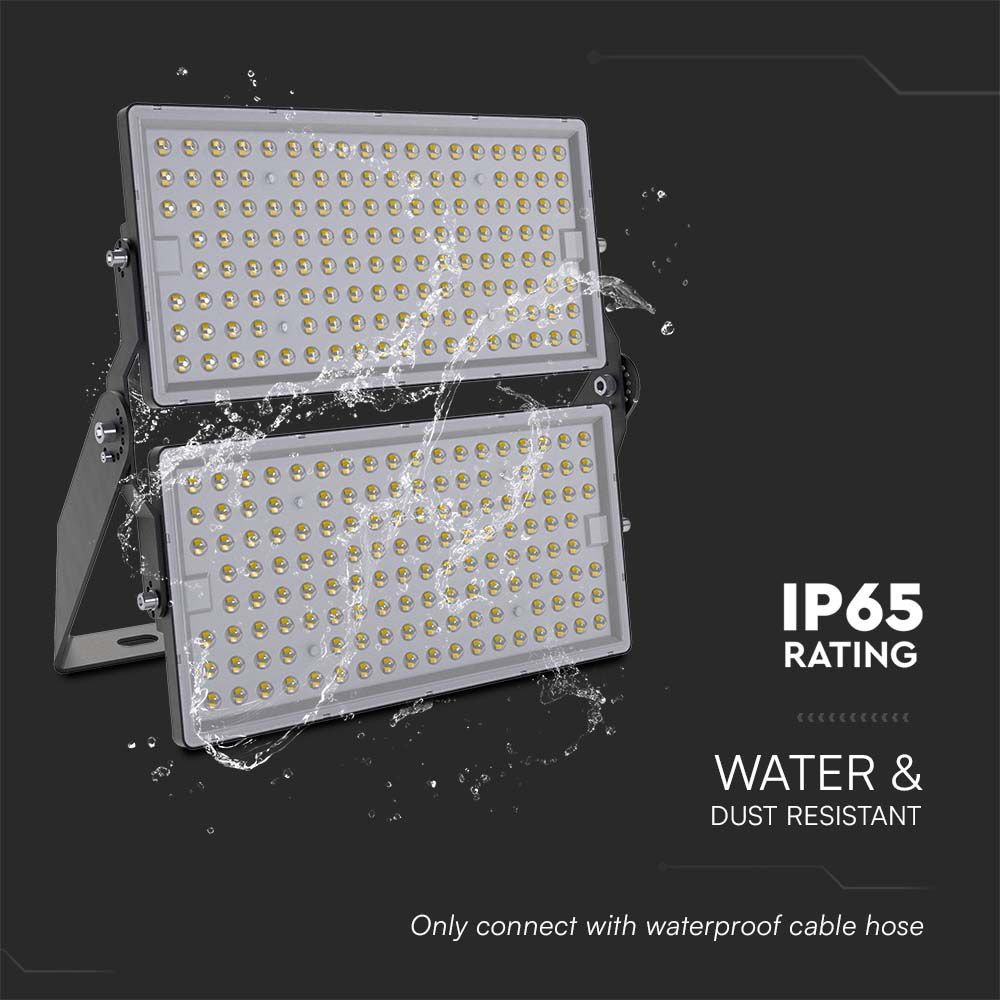 V-TAC LED-Fluter, VT-48500, EEK: D, 500W, 67500 lm, 6500 K, IP65, kaltweiß