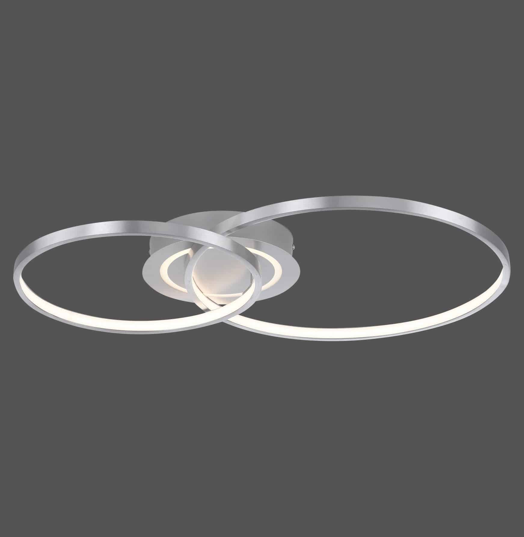 JUST LIGHT LED-Deckenleuchte 14540-95 aluminium, 27,6 W, 3480 lm, 3000 K JUST LIGHT LED-Deckenleuchte 14540-95 aluminium, 27,6 W, 3480 lm, 3000 K