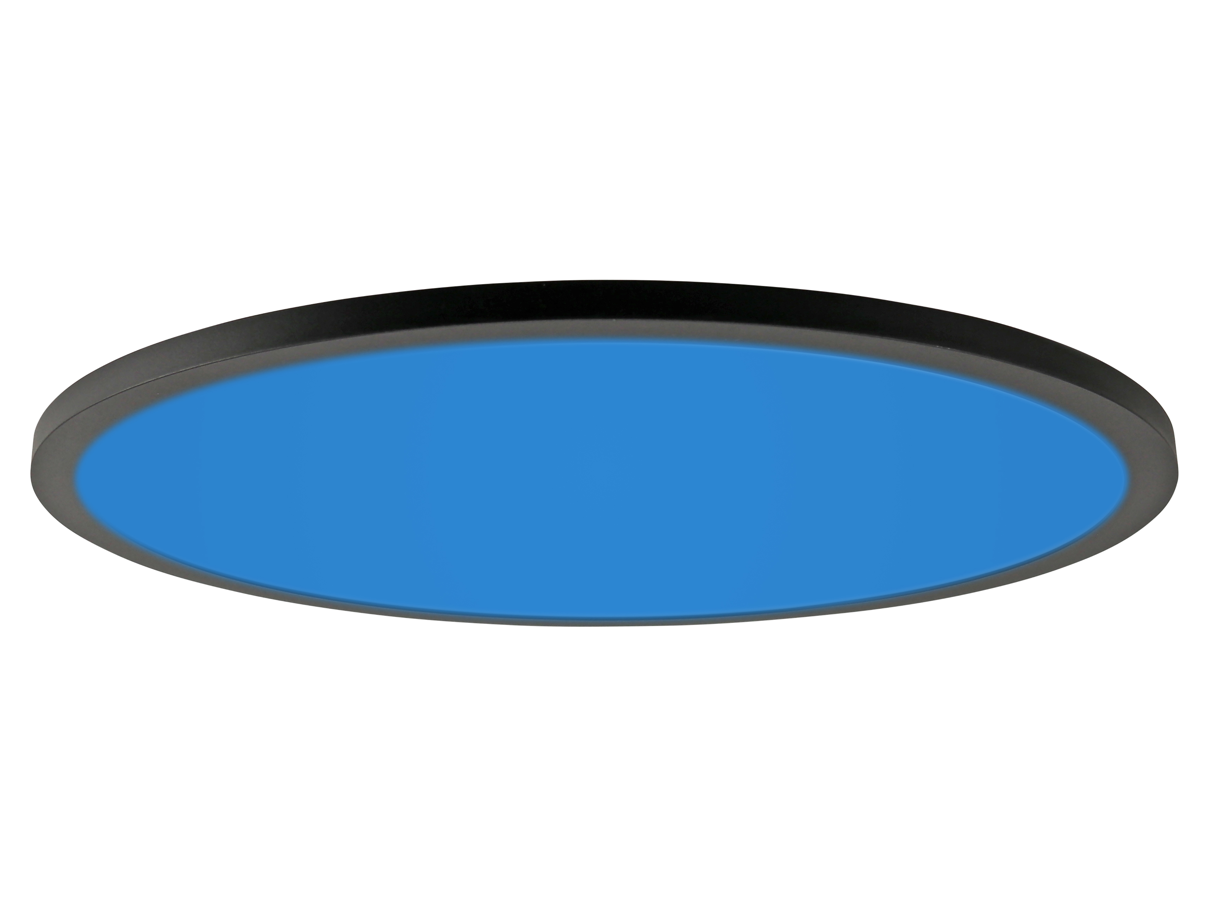 LED-Deckenleuchte, 23,5 W, CCT, 1600 lm, 2700...5000 K, IP44, schwarz