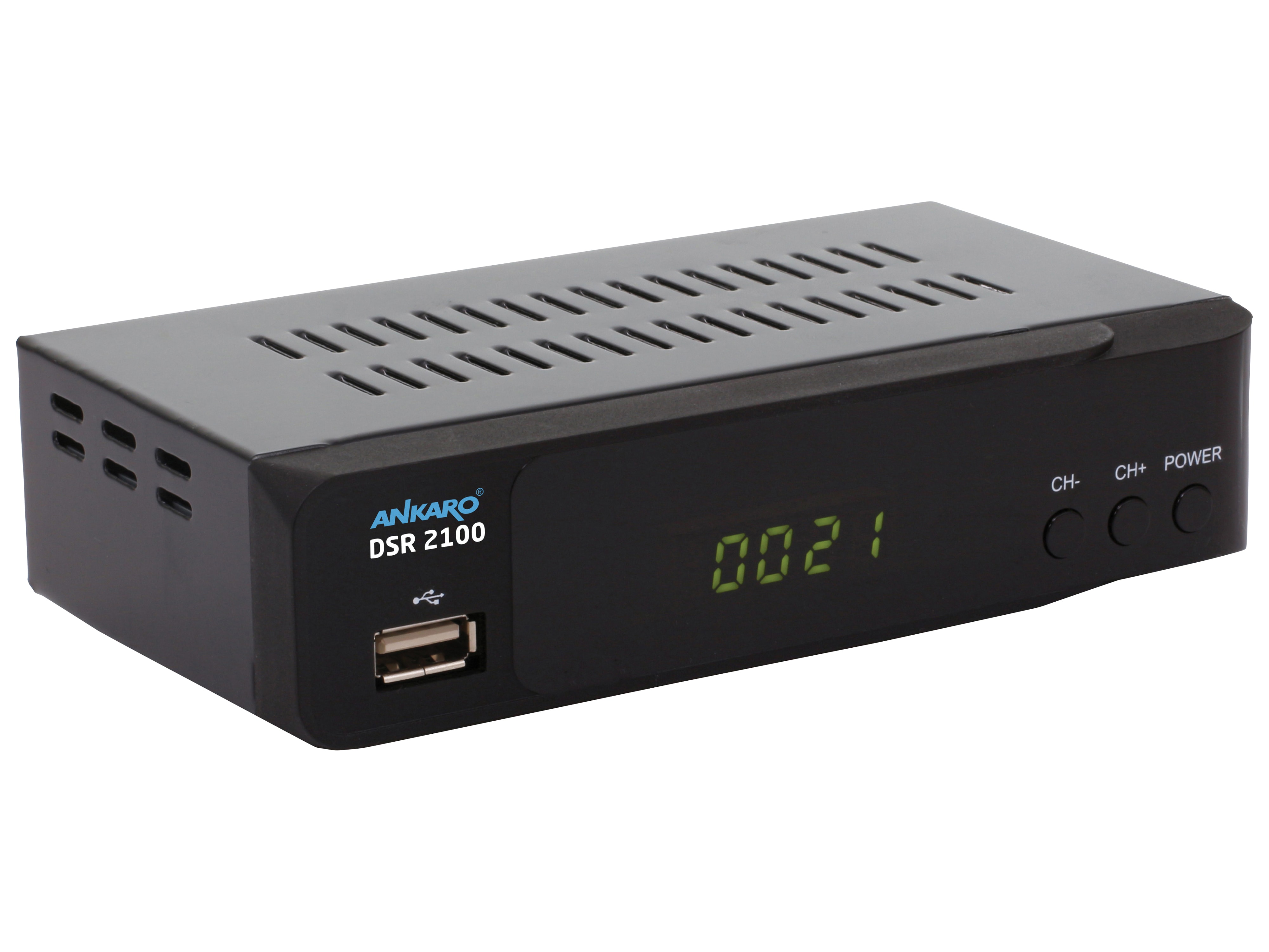 ANKARO DVB-S HDTV-Receiver DSR 2100 ANKARO DVB-S HDTV-Receiver DSR 2100
