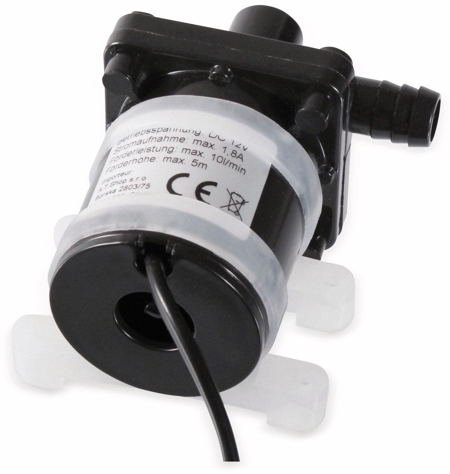 Wasserpumpe 12 V-, 10 l/min. Wasserpumpe 12 V-, 10 l/min.