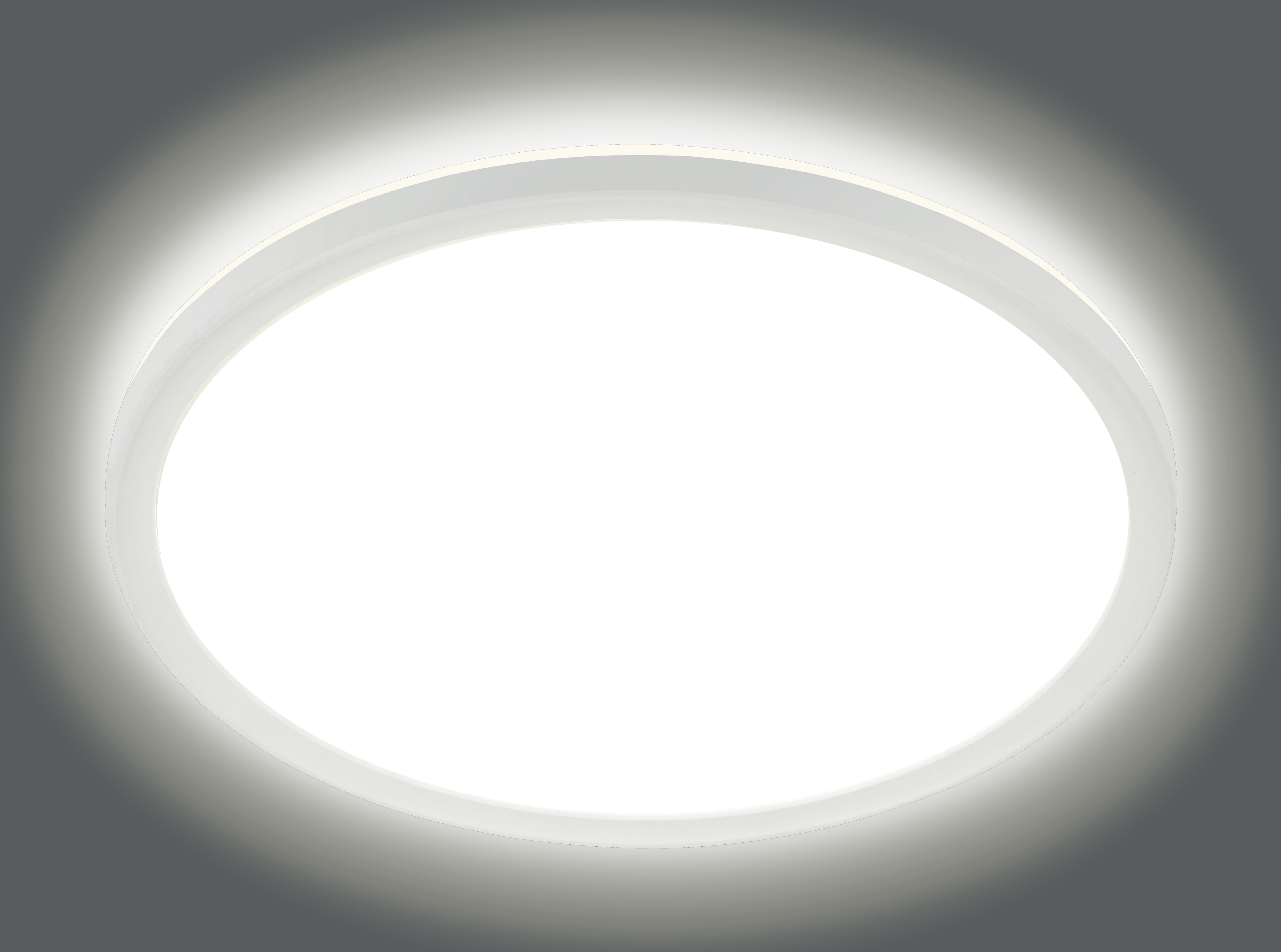BLULAXA LED-Deckenleuchte, 18W, 3000K, 2200lm, warmweiß, IP20, weiß BLULAXA LED-Deckenleuchte, 18W, 3000K, 2200lm, warmweiß, IP20, weiß