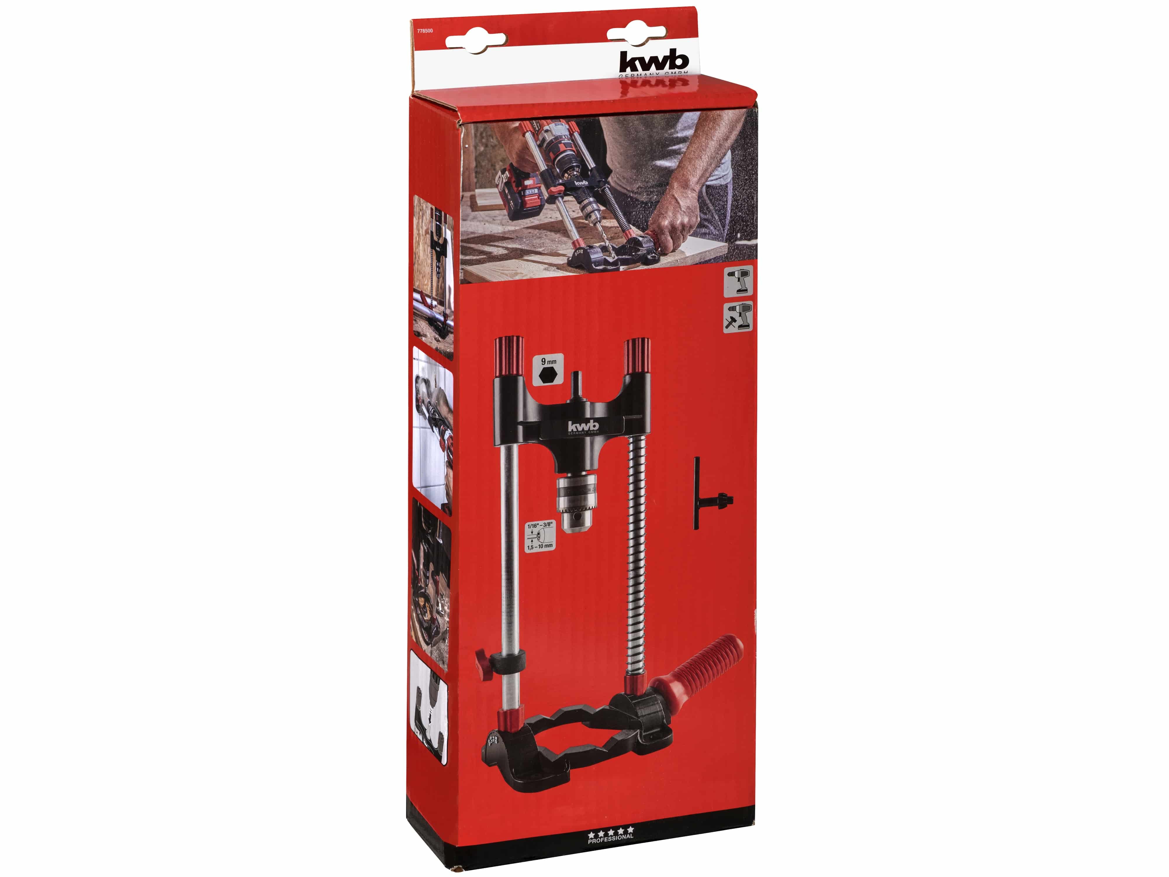 KWB Bohrmaschinen-Ständer Pro, 778500, mit Bohrfutter KWB Bohrmaschinen-Ständer Pro, 778500, mit Bohrfutter