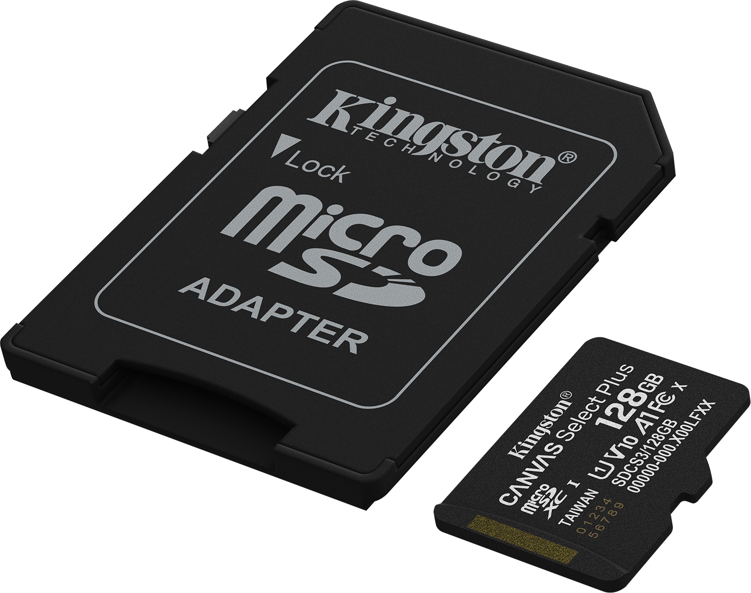 KINGSTON MicroSDXC-Card Canvas Select Plus 128GB 3.Gen inkl. Adapter KINGSTON MicroSDXC-Card Canvas Select Plus 128GB 3.Gen inkl. Adapter