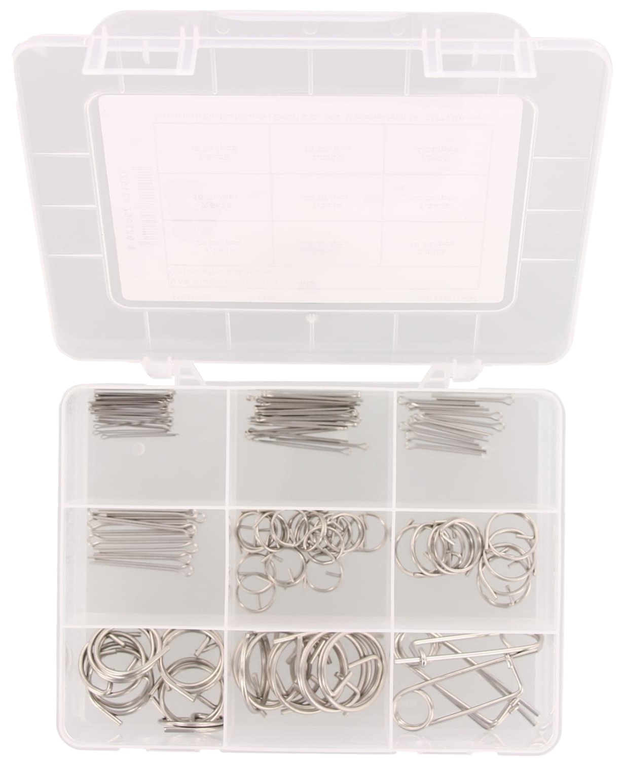 MARINETECH Sortiment Splinte, 8152174032, A4, 114-teilig