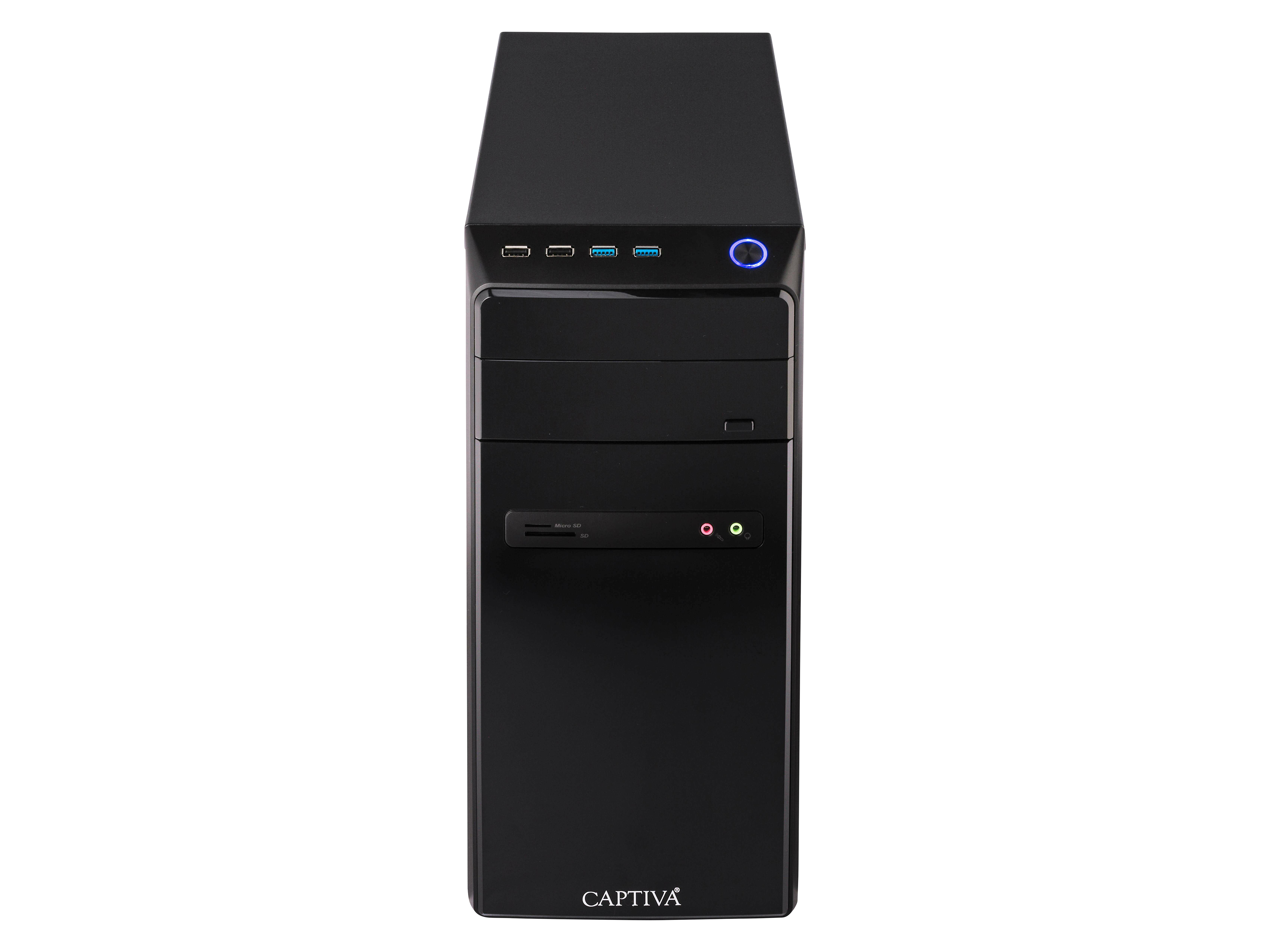 CAPTIVA Desktop-PC Power Starter I89-475 Intel® Core™ i5-14400, 16 GB DDR4, 500 GB M.2 SSD NVME CAPTIVA Desktop-PC Power Starter I89-475 Intel® Core™ i5-14400, 16 GB DDR4, 500 GB M.2 SSD NVME