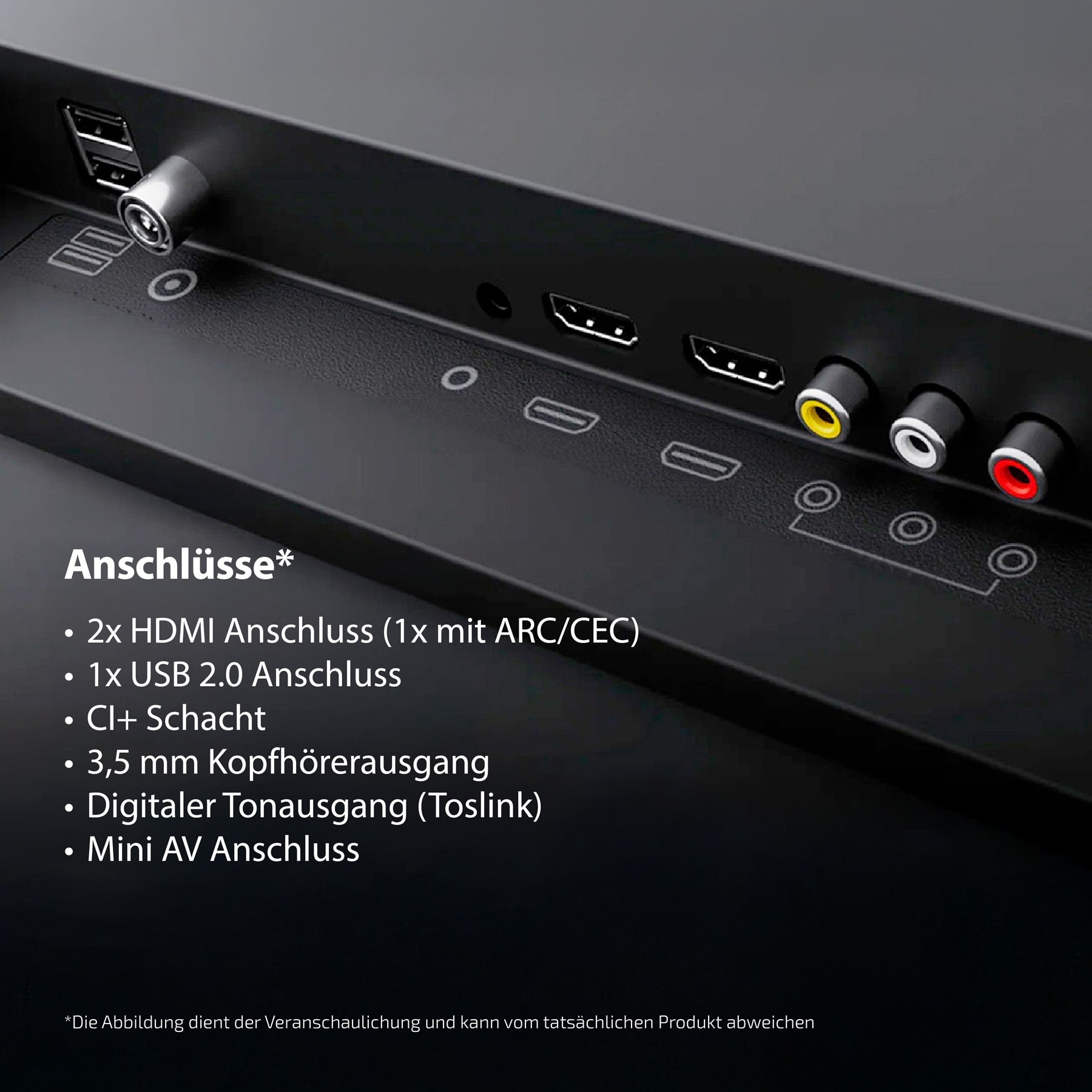 DYON LED-TV Enter 24 Pro-X-V, 24" (60 cm), HD, 12 V Anschlusskabel DYON LED-TV Enter 24 Pro-X-V, 24" (60 cm), HD, 12 V Anschlusskabel