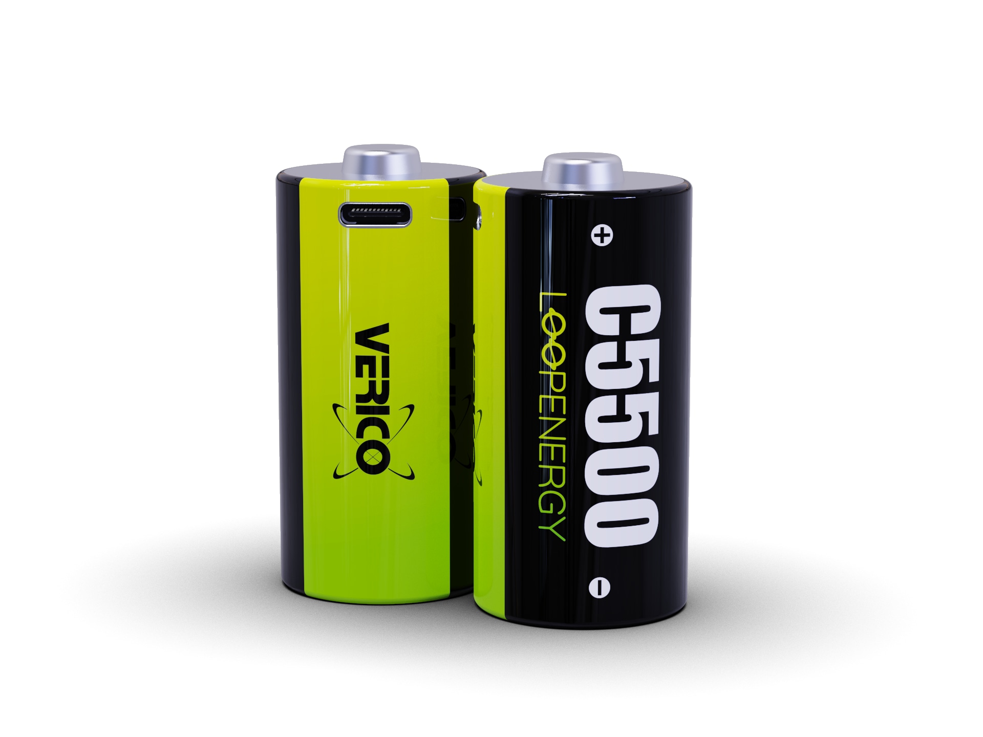 VERICO Li-Ion-Akku Loop Energy C Baby Akku 3.700 mAh, 2 Stück VERICO Li-Ion-Akku Loop Energy C Baby Akku 3.700 mAh, 2 Stück