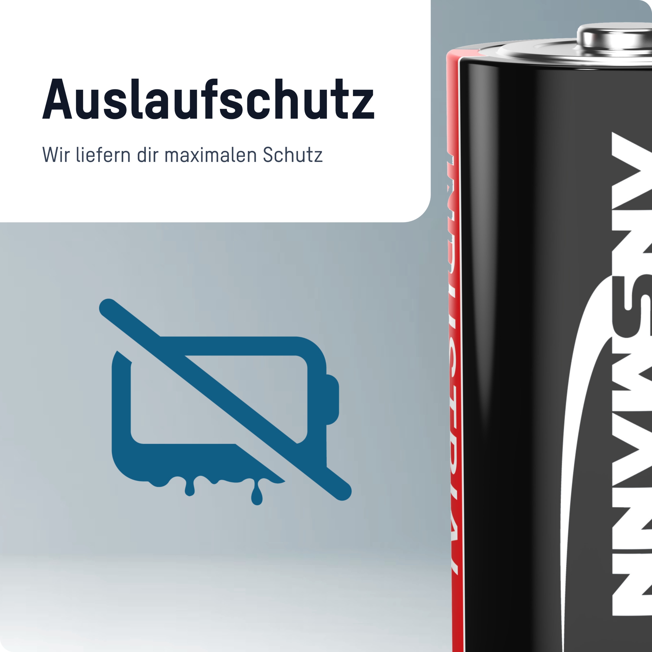ANSMANN Alkaline Batterie Mono D / LR20, Industrial, 10 Stück ANSMANN Alkaline Batterie Mono D / LR20, Industrial, 10 Stück