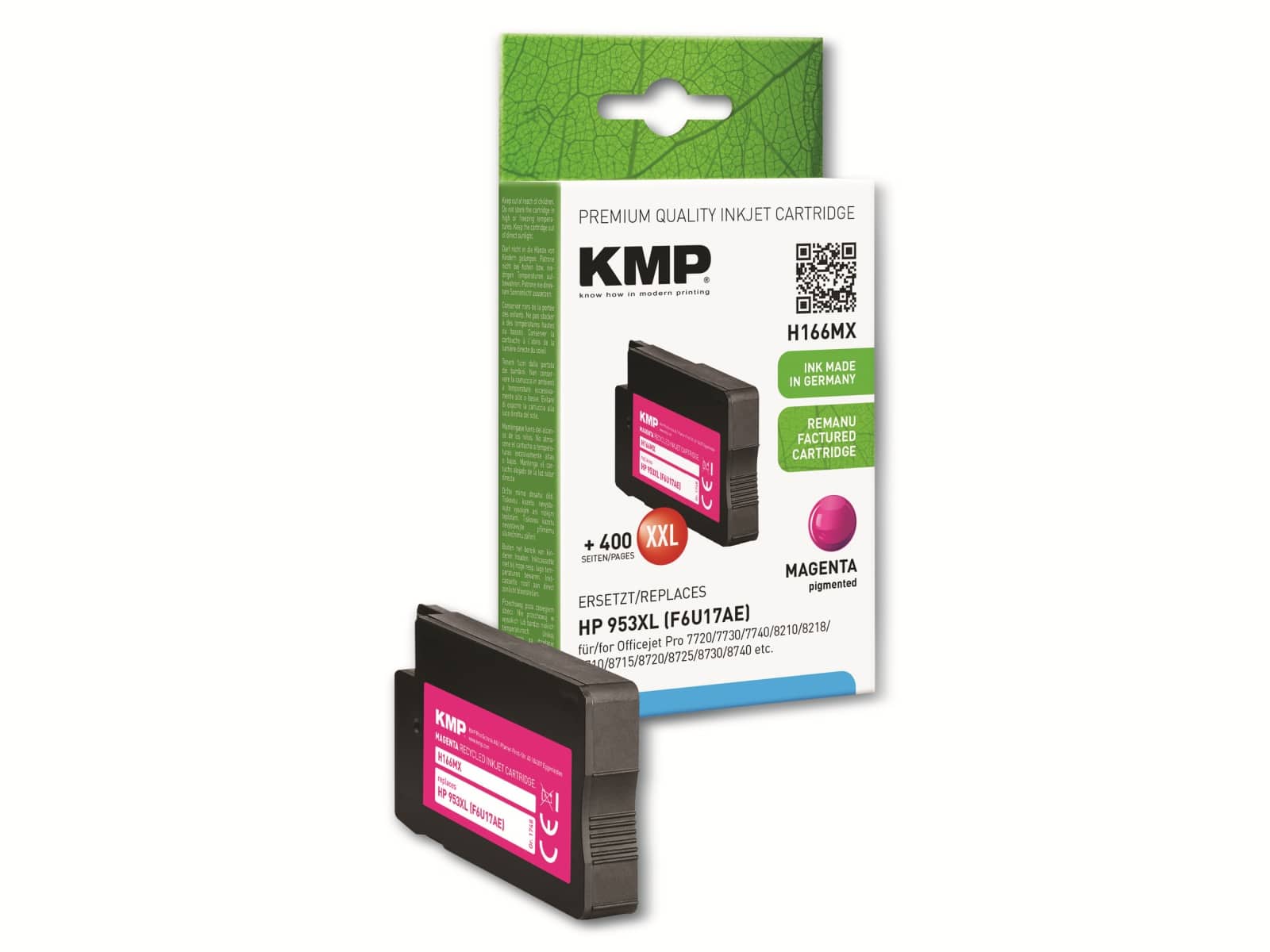 KMP Tintenpatrone H166MX, magenta KMP Tintenpatrone H166MX, magenta