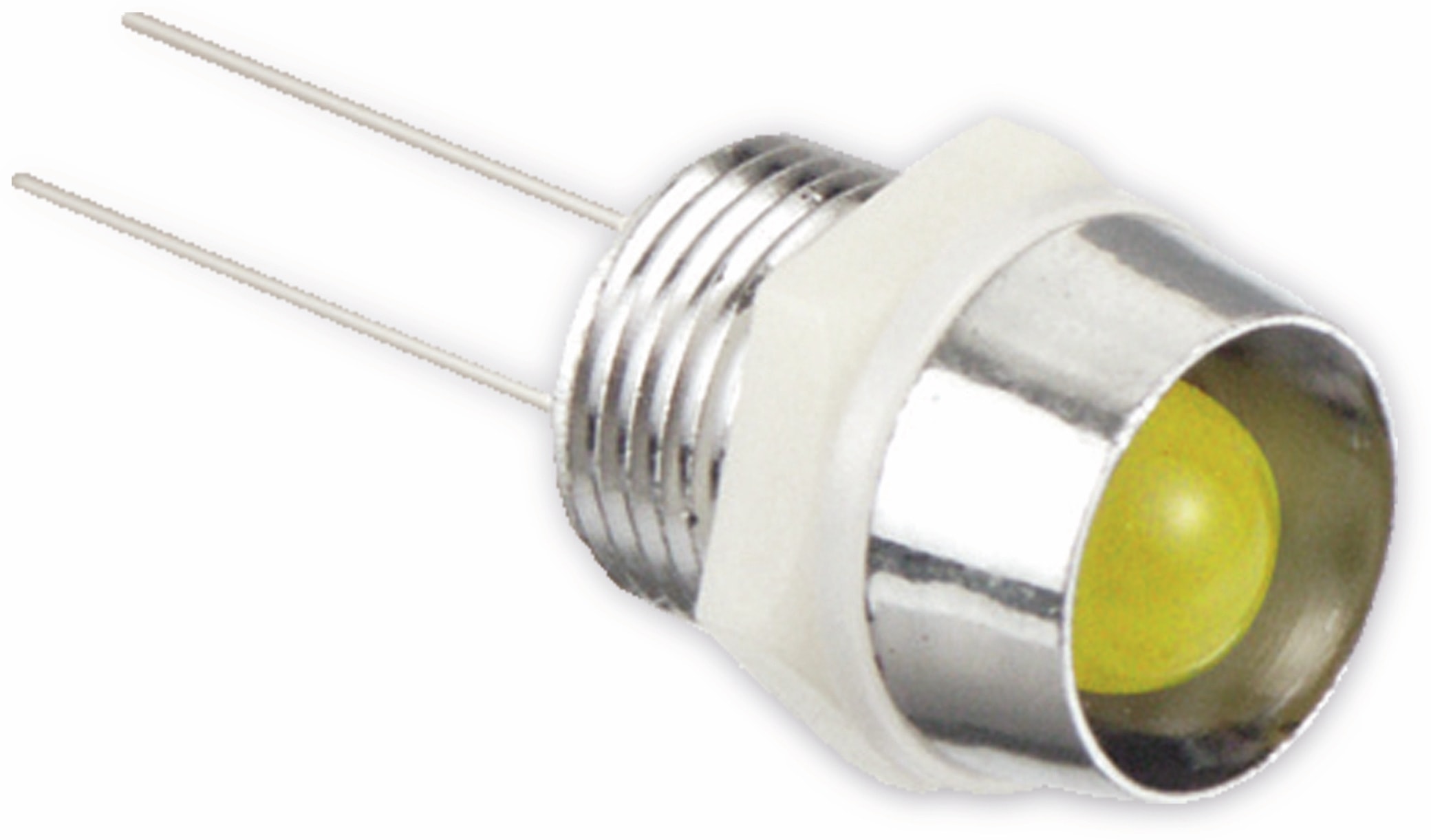LED-Signalleuchte, Kontrollleuchte, 2,2 V-, 8 mm, gelb