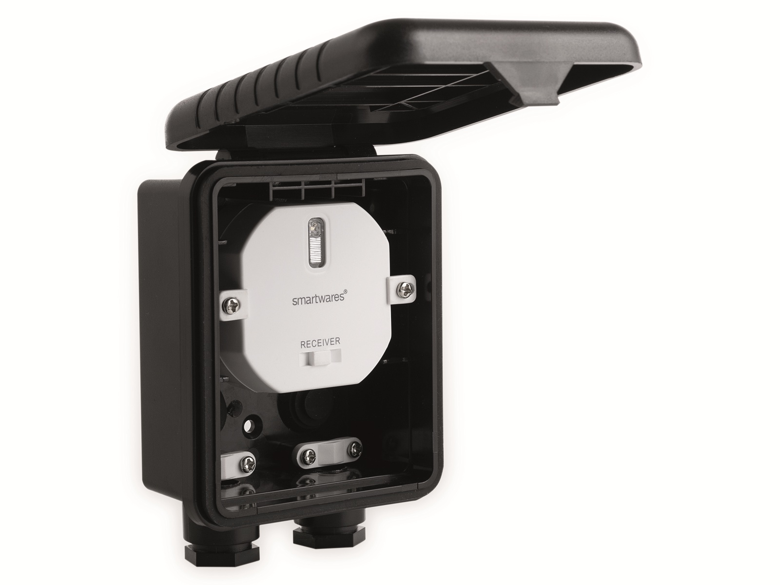 SMARTWARES Funk-Einbauschalter SH4-90451, Unterputz, Außenbereich SMARTWARES Funk-Einbauschalter SH4-90451, Unterputz, Außenbereich