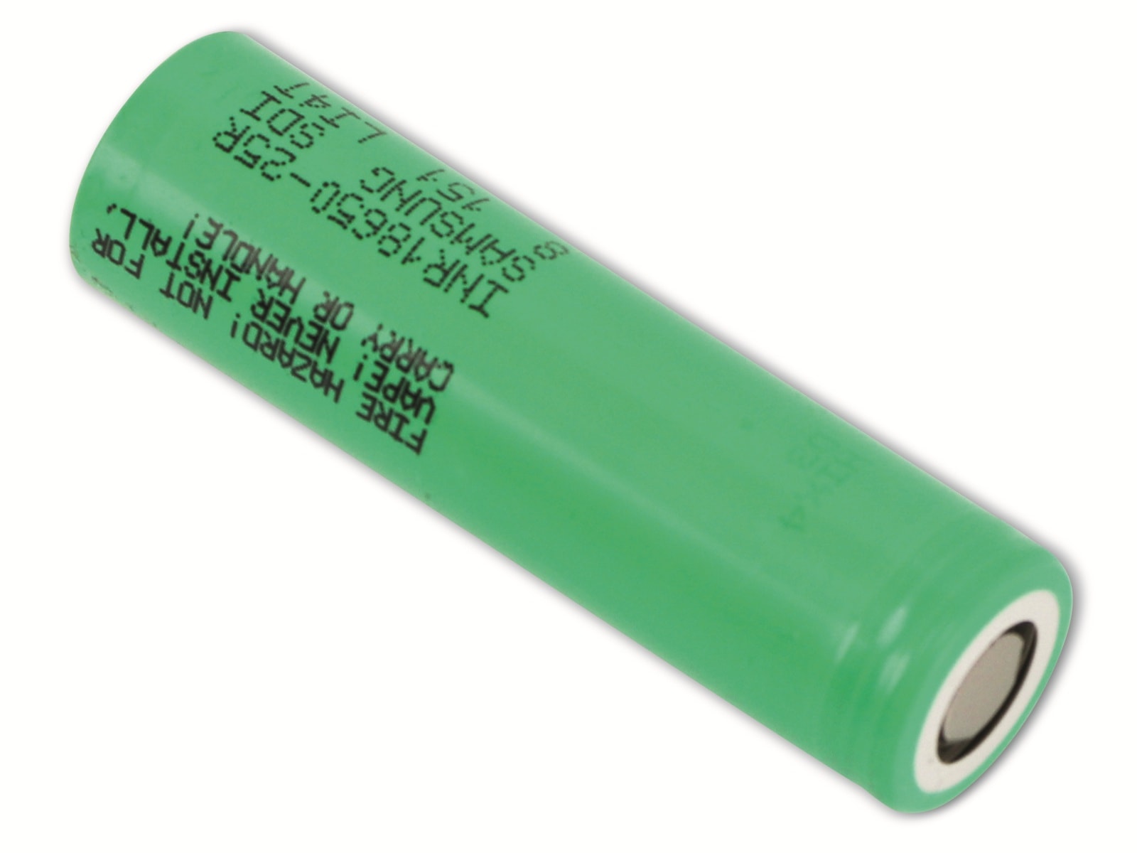 SAMSUNG LiIon-Akku INR18650-25R 3,6 V/2,5 Ah SAMSUNG LiIon-Akku INR18650-25R 3,6 V/2,5 Ah