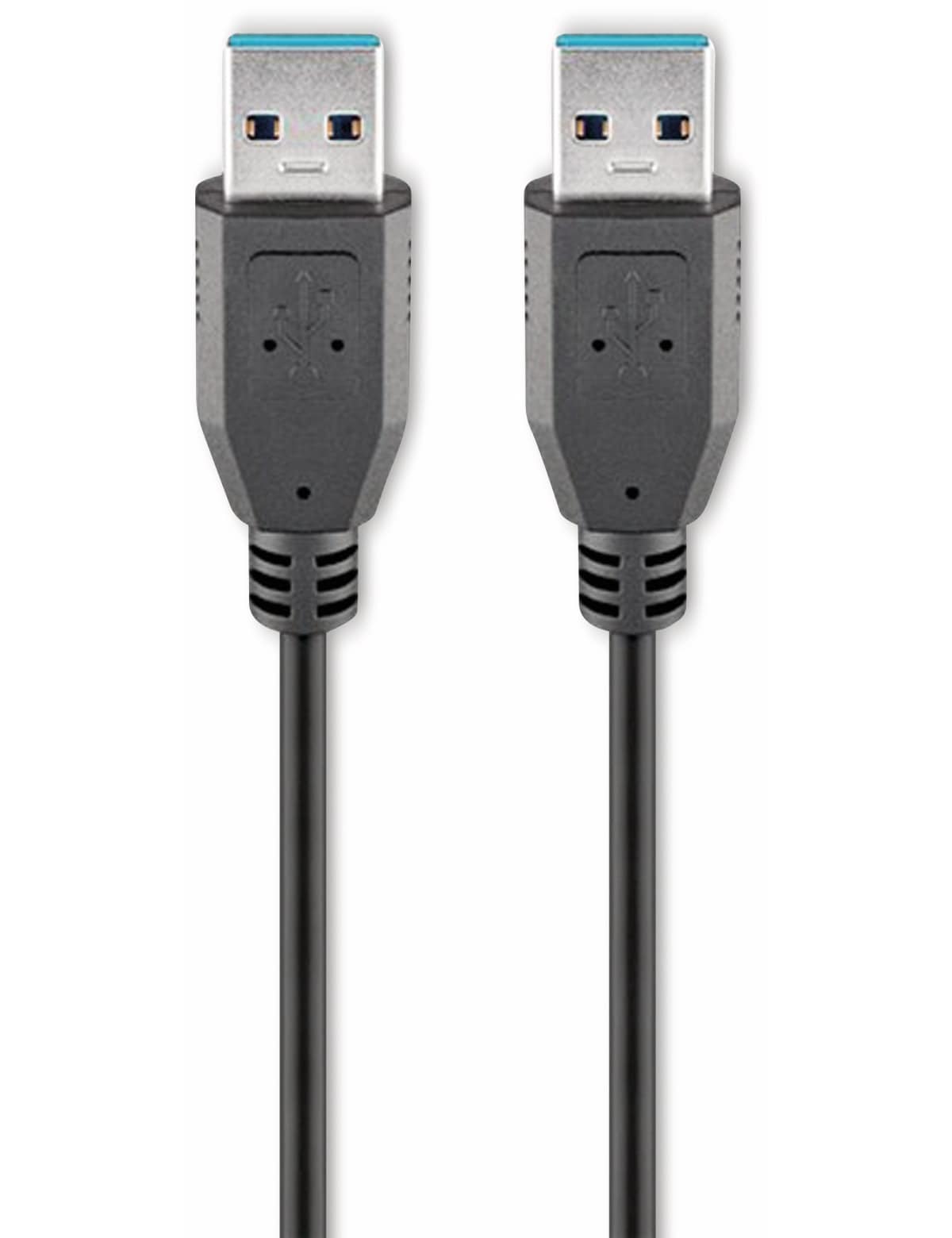 GOOBAY USB 3.0 Super-Speed Anschlusskabel A/A 93928, 1,8 m, schwarz GOOBAY USB 3.0 Super-Speed Anschlusskabel A/A 93928, 1,8 m, schwarz