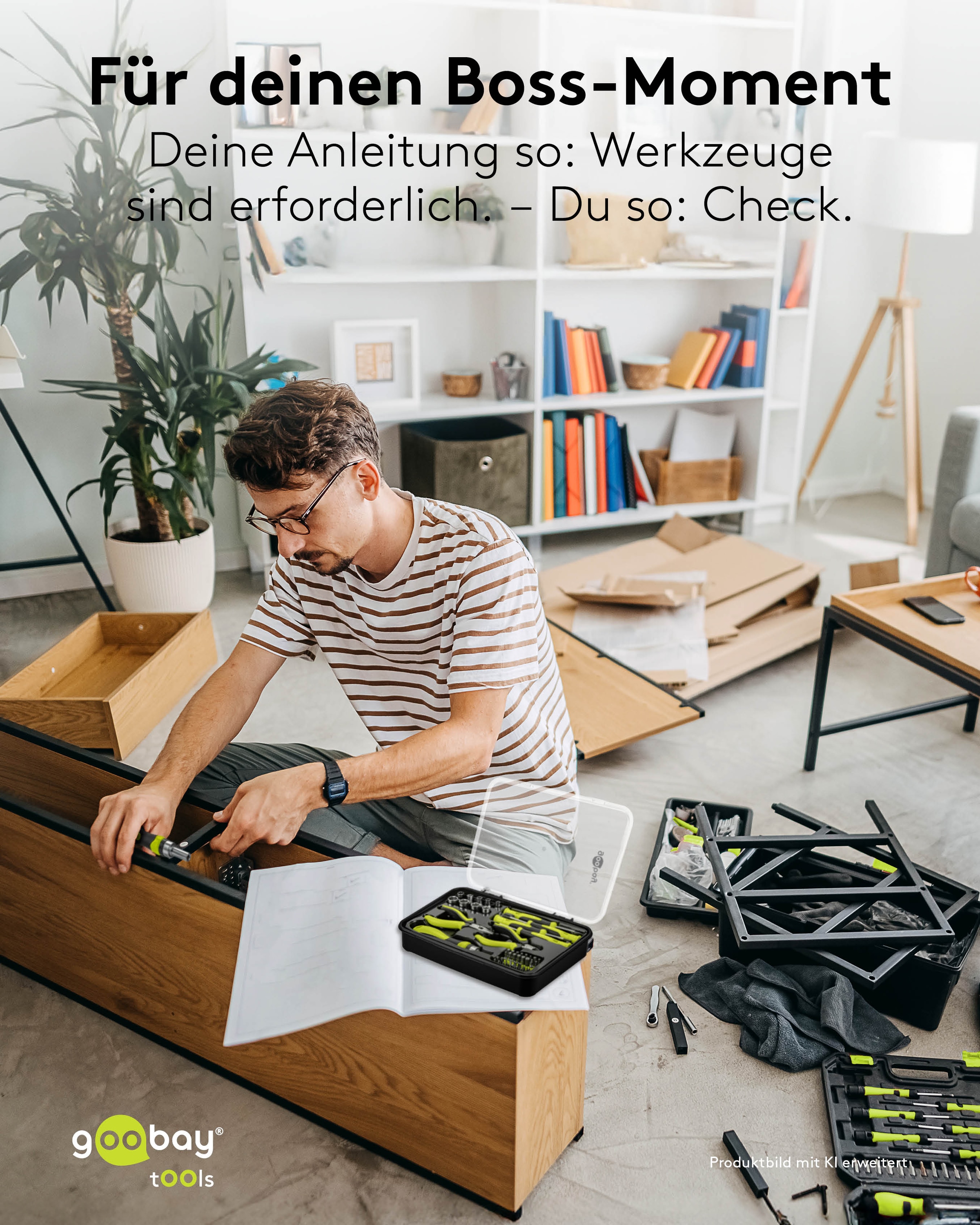 GOOBAY TOOLS Werkzeug-Set Advanced, 77846, 49-teilig GOOBAY TOOLS Werkzeug-Set Advanced, 77846, 49-teilig