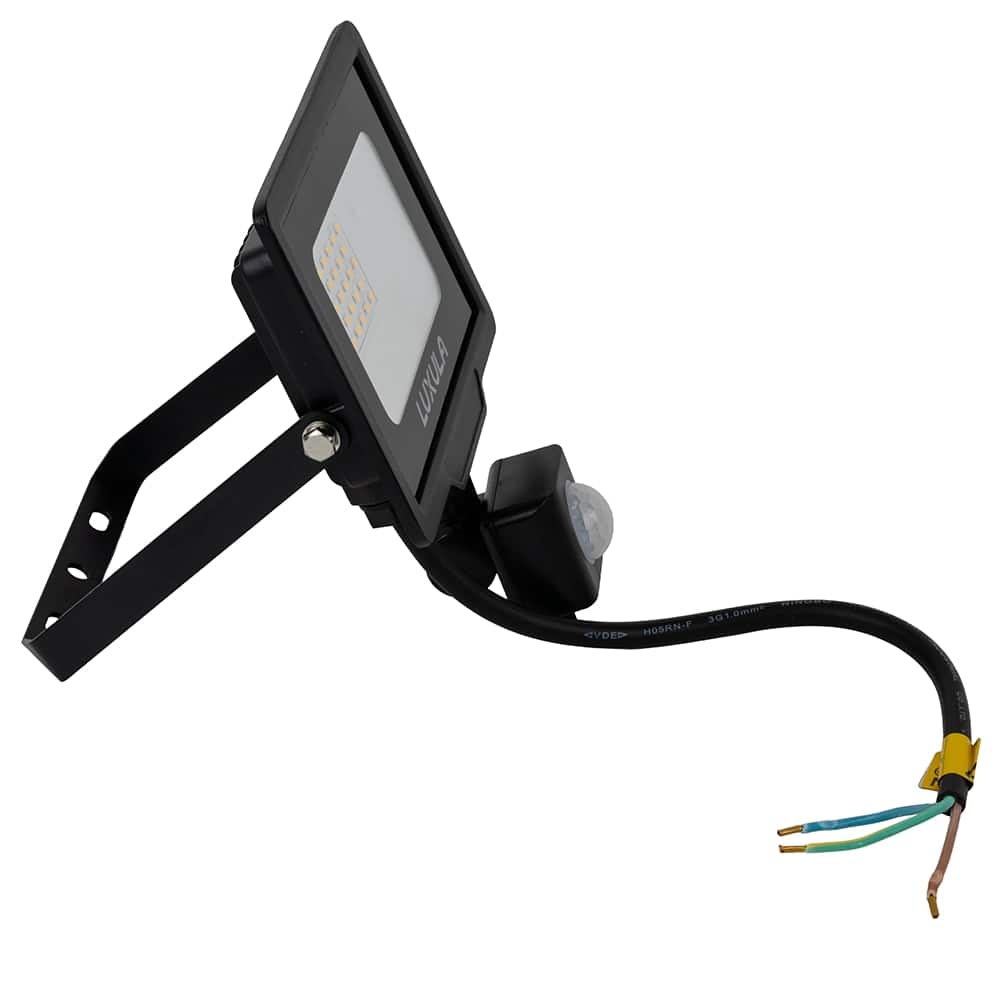 LUXULA LED-Fluter mit Bewegungsmelder, EEK: F, 20W, 2000lm, 4000K, IP65, schwarz LUXULA LED-Fluter mit Bewegungsmelder, EEK: F, 20W, 2000lm, 4000K, schwarz