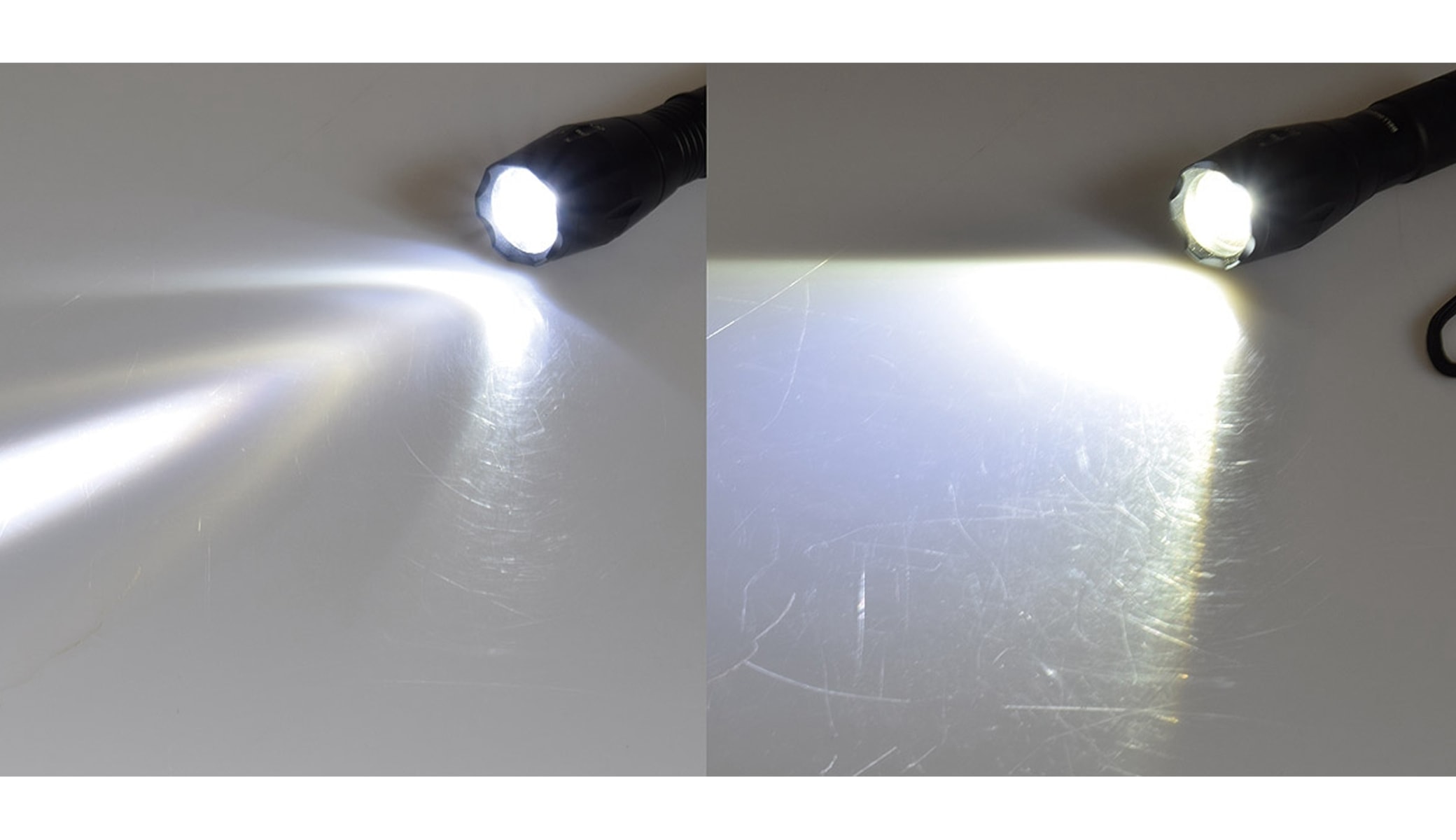 CHILITEC LED-Taschenlampe CTL10 Zoom, 10 W, schwarz, 350 lm, 136x37 mm CHILITEC LED-Taschenlampe CTL10 Zoom, 10 W, schwarz, 350 lm, 136x37 mm