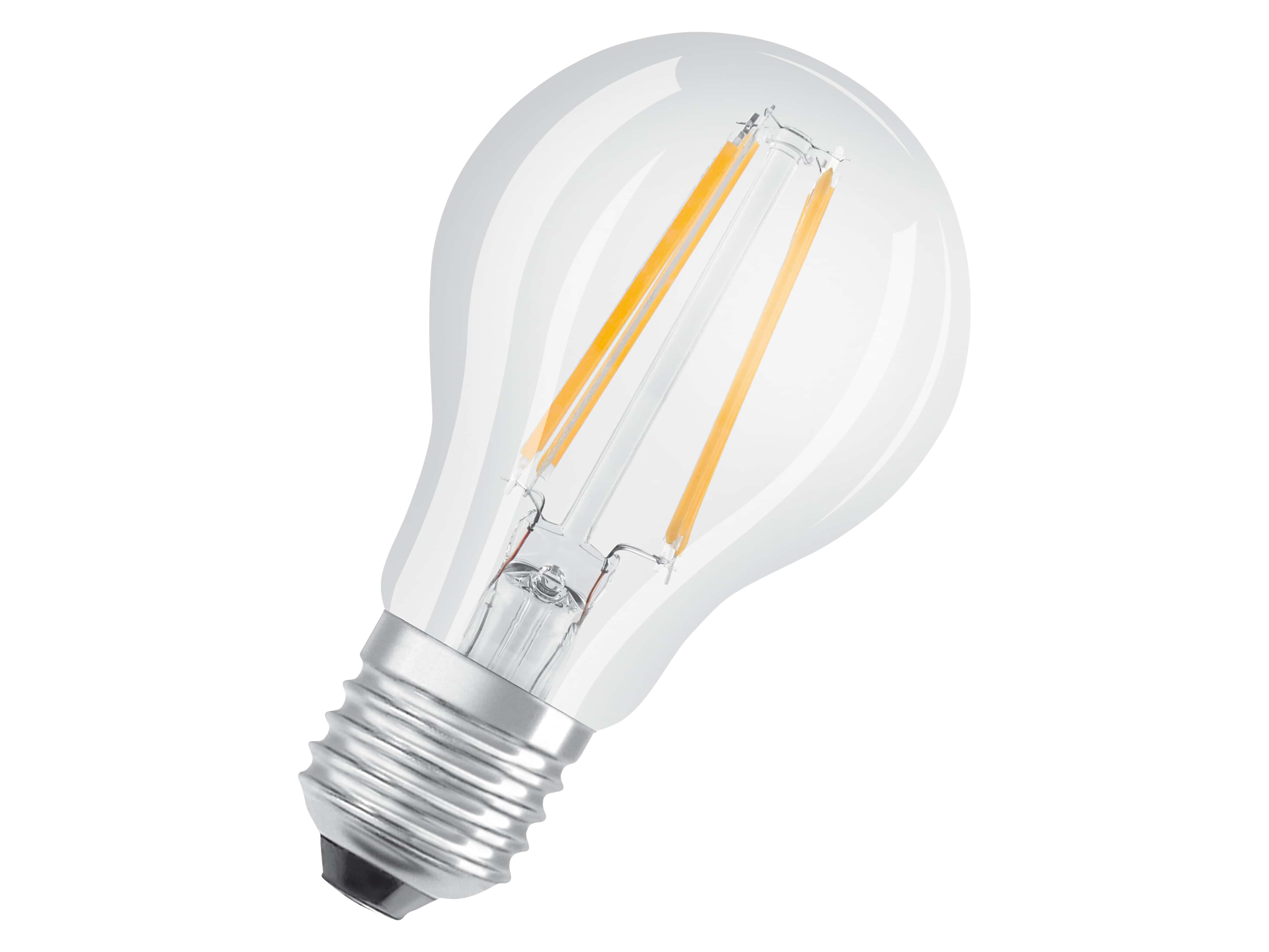 OSRAM LED-Lampe A60 klar, 6 Stück, E27, 6,5 W, 806 lm, 2700 K OSRAM LED-Lampe A60 klar, 6 Stück, E27, 6,5 W, 806 lm, 2700 K