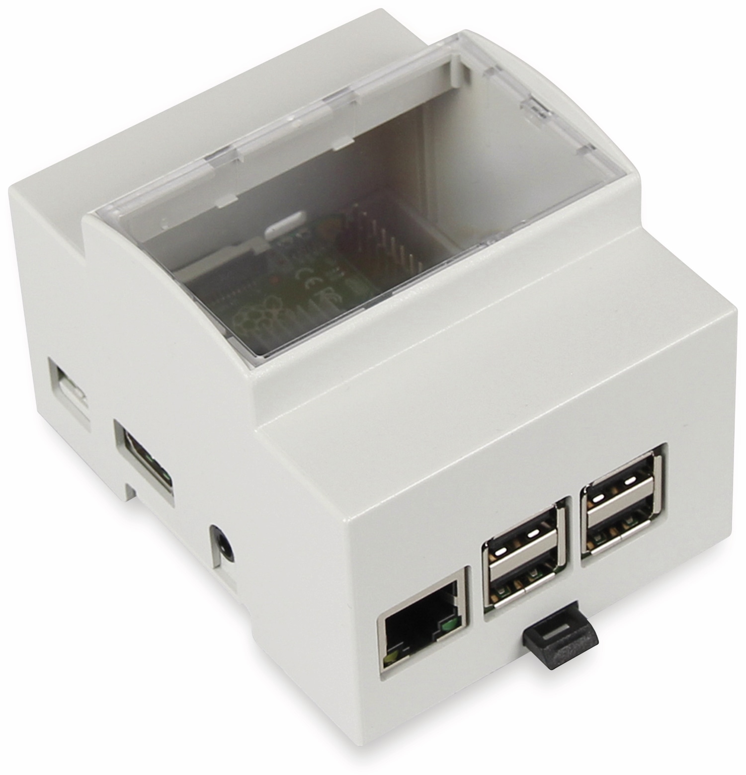 JOY-IT Hutschienen Gehäuse für Raspberry Pi Modell 2B, 3B, 3B+ JOY-IT Hutschienen Gehäuse für Raspberry Pi Modell B+, 2B, 3