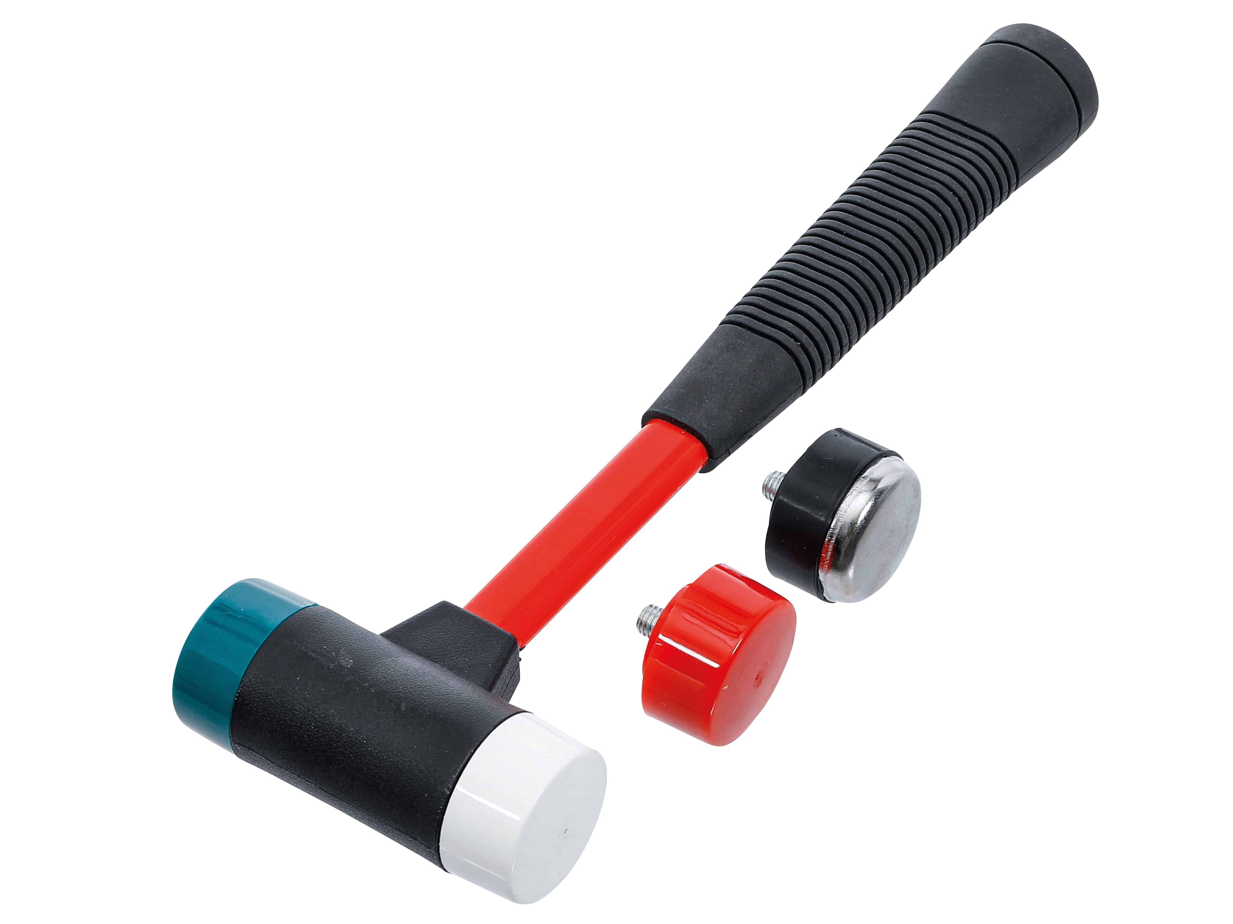 BGS TECHNIC Wechselkopf-Hammer-Satz, Ø 38 mm, Fiberglasstiel BGS TECHNIC Wechselkopf-Hammer-Satz, Ø 38 mm, Fiberglasstiel