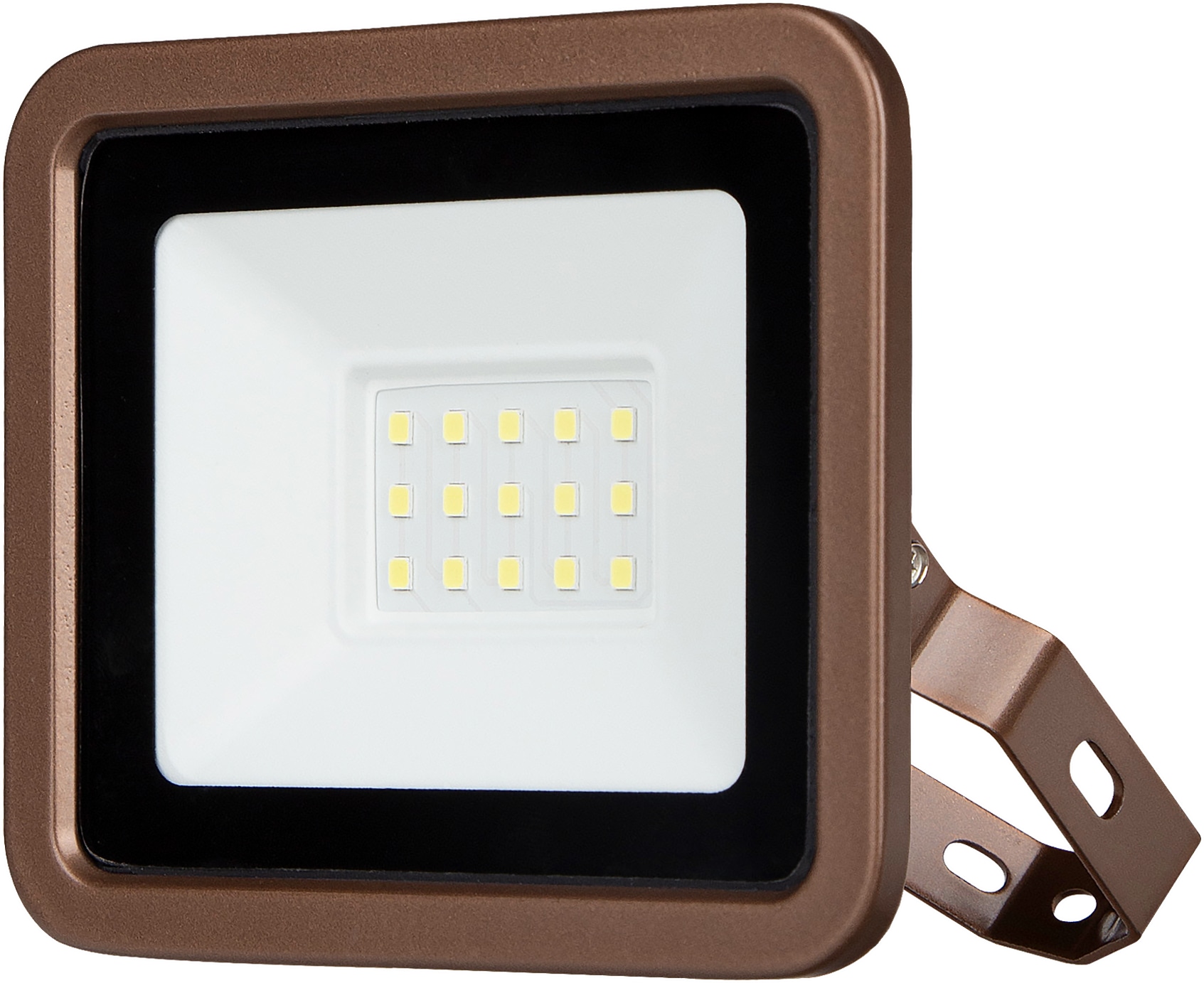 REV LED-Fluter Eco+, 10W, 6500K, 800lm, kaltweiß, IP65, bronze REV LED-Fluter Eco+, 10W, 6500K, 800lm, kaltweiß, IP65, bronze