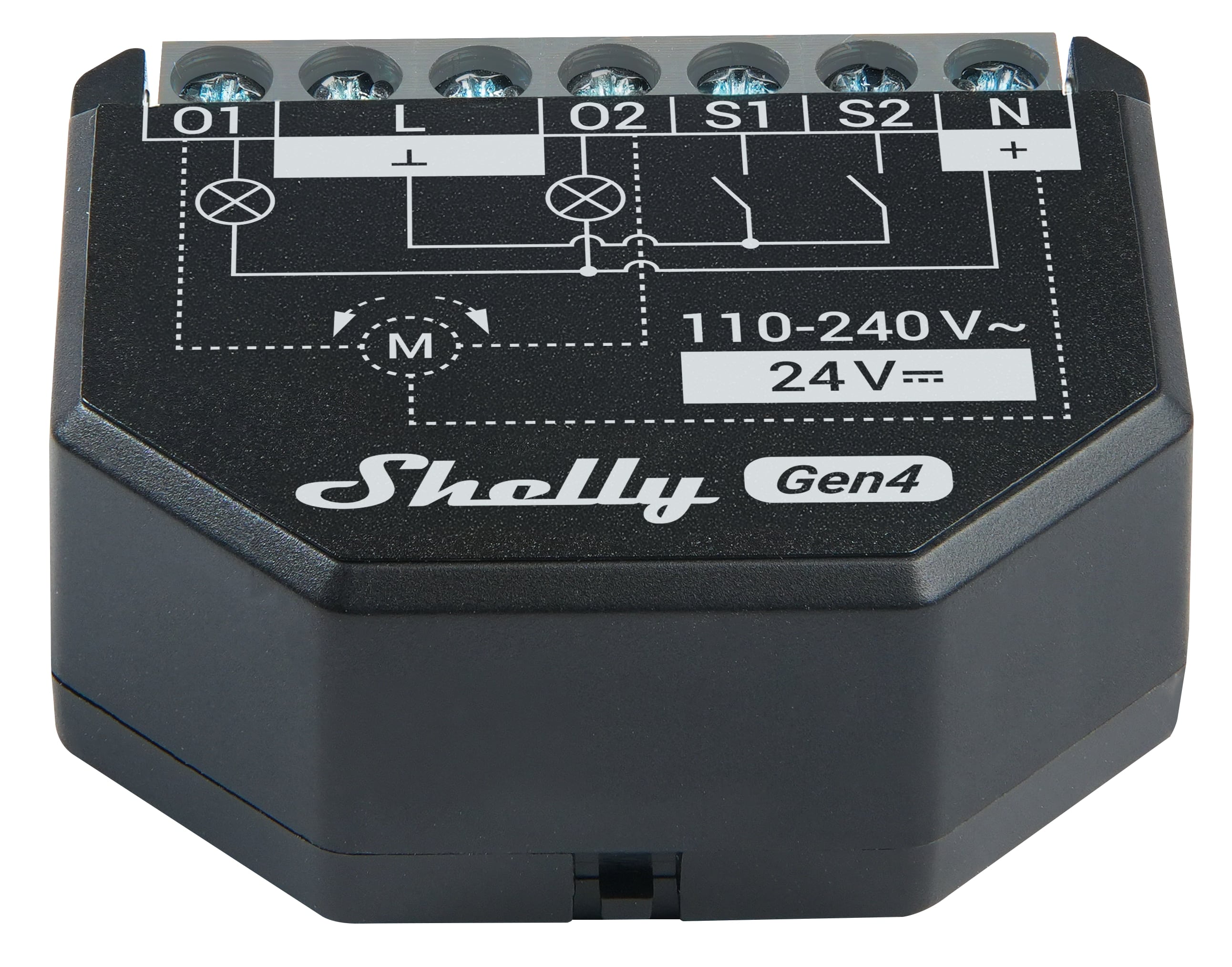 SHELLY WLAN-Schaltaktor 2PM Gen4, 2 Kanal, WLAN, Matter, Bluetooth SHELLY WLAN-Schaltaktor 2PM Gen4, 2 Kanal, WLAN, Matter, Bluetooth
