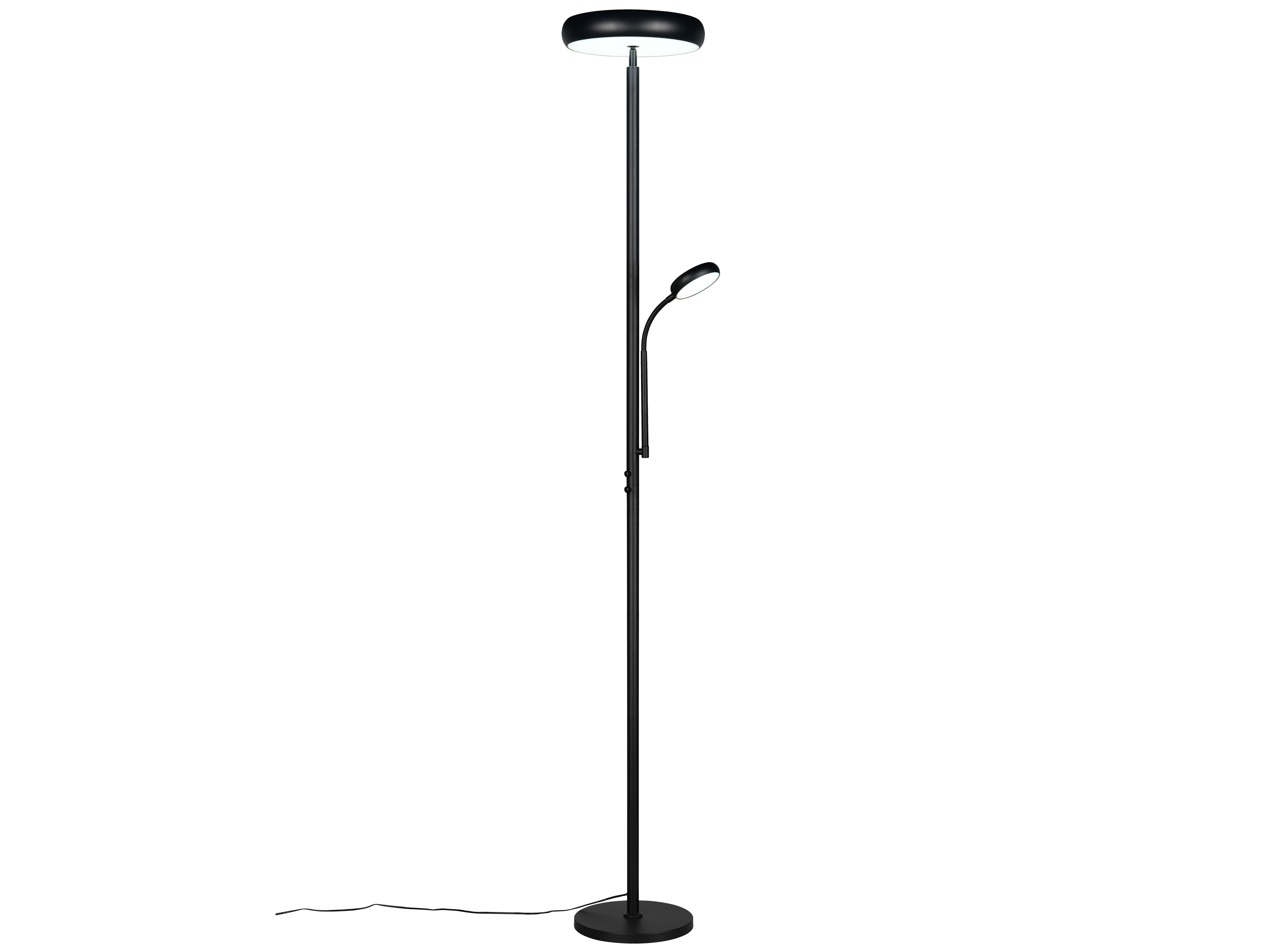 REALITY LED-Stehleuchte Palermo R45741132, 23W, 3000... 6500K, 2500lm, CCT, IP20, schwarz REALITY LED-Stehleuchte Palermo R45741132, 23W, 3000... 6500K, 2500lm, CCT, IP20, schwarz