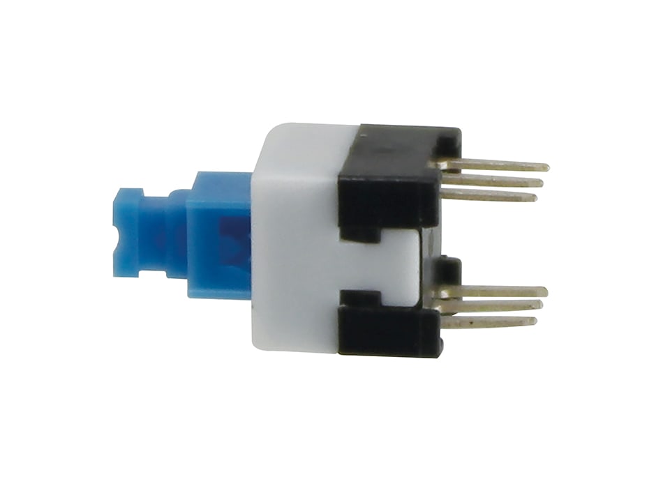 Druckschalter PB-22E27, 2xUM, 30 V/0,1 A, 5 Stück Druckschalter PB-22E27, 2xUM, 30 V/0,1 A, 5 Stück