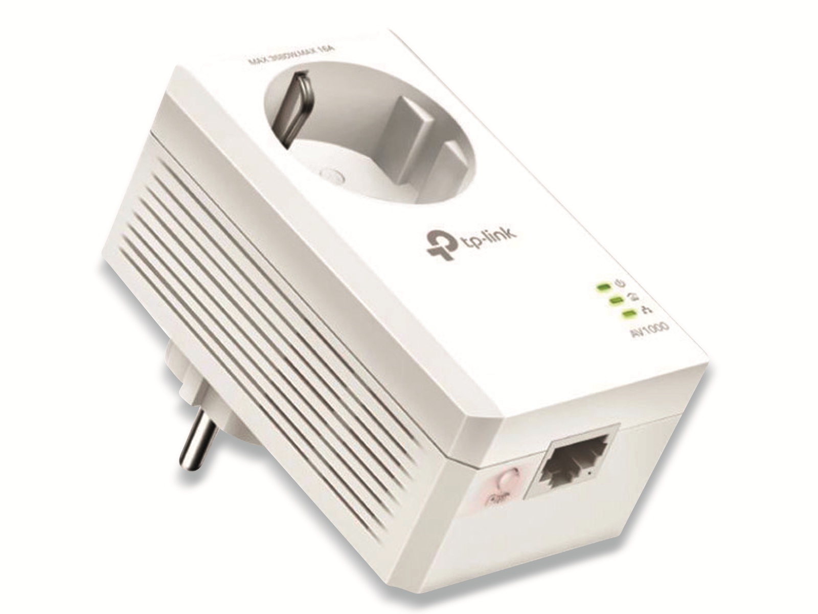 TP-LINK Powerline-Adapter TL-PA7017P, AC Passtrough, AV1000 TP-LINK Powerline-Adapter TL-PA7017P, AC Passtrough, AV1000