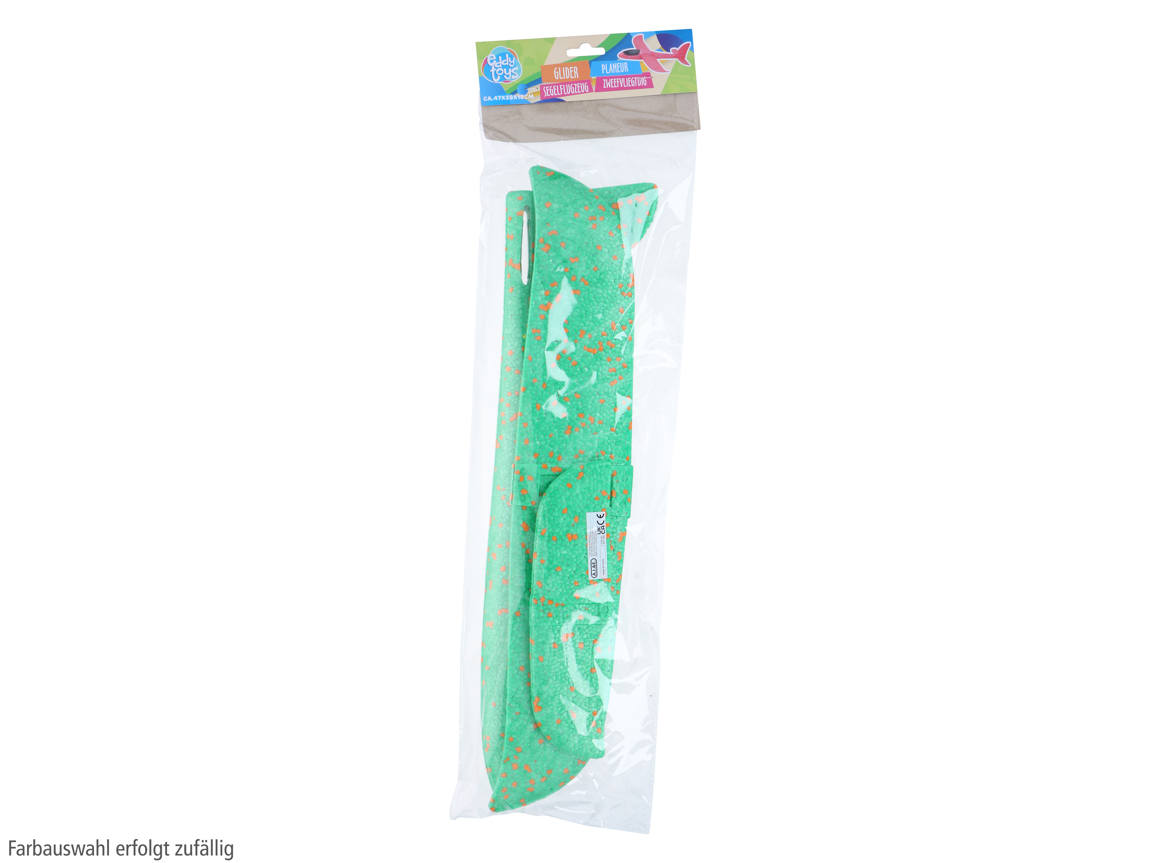 EDDY TOYS Wurfgleiter, 470 mm, 4 verschiedene Typen Wurfgleiter, EDDY TOYS, 470 mm, 4 verschiedene Typen