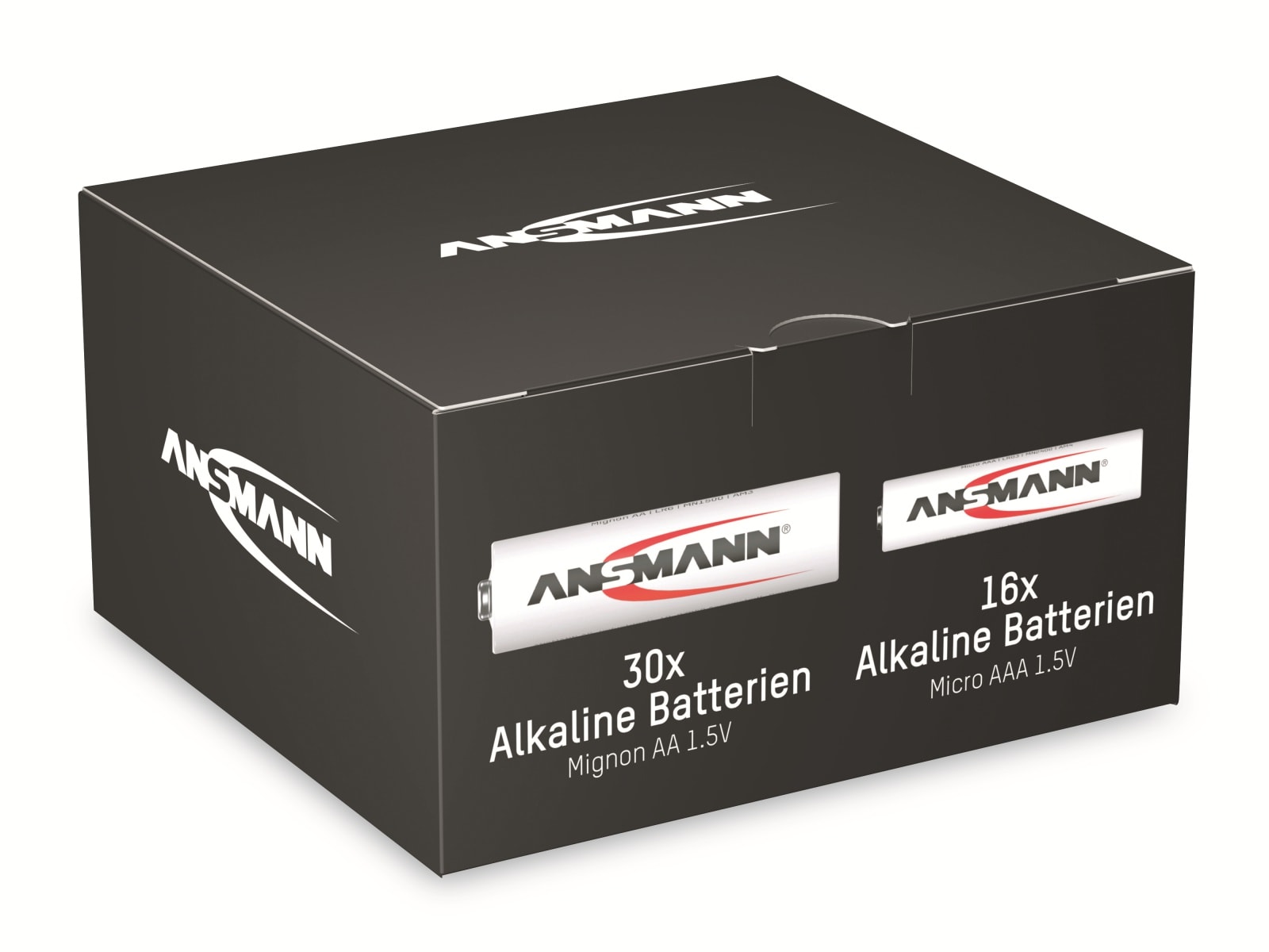 ANSMANN Batterie-Set, Alkaline, 46 Stück, 30x Mignon, 16x Micro ANSMANN Batterie-Set, Alkaline, 46 Stück, 30x Mignon, 16x Micro
