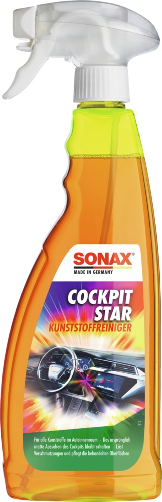 SONAX Cockpit-Reiniger, 02494000, CockpitStar, 750 ml SONAX Cockpit-Reiniger, 02494000, CockpitStar, 750 ml