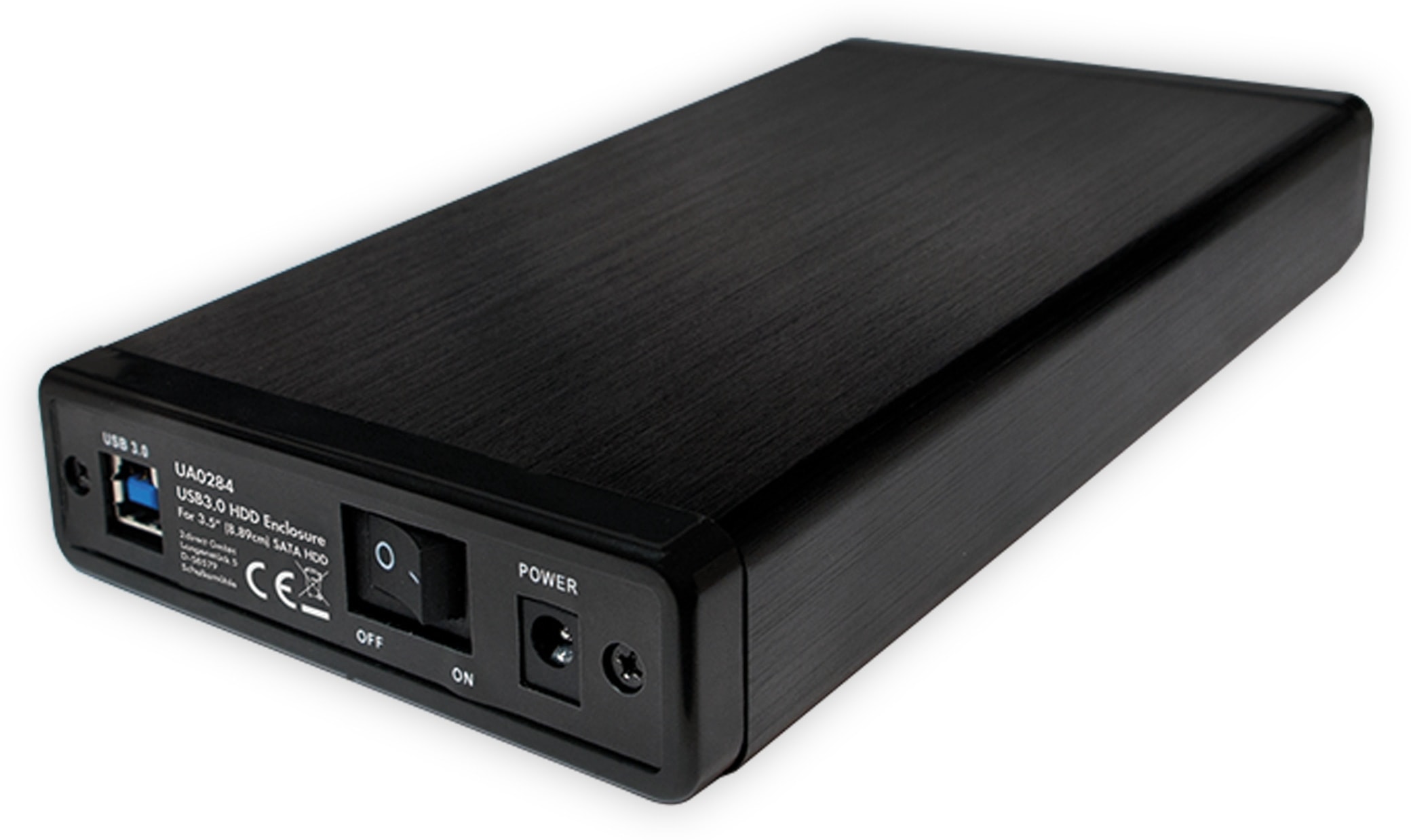 LOGILINK USB3.0 Festplattengehäuse UA0284, 8,9 cm (3,5") LOGILINK USB3.0 Festplattengehäuse UA0284, 8,9 cm (3,5")
